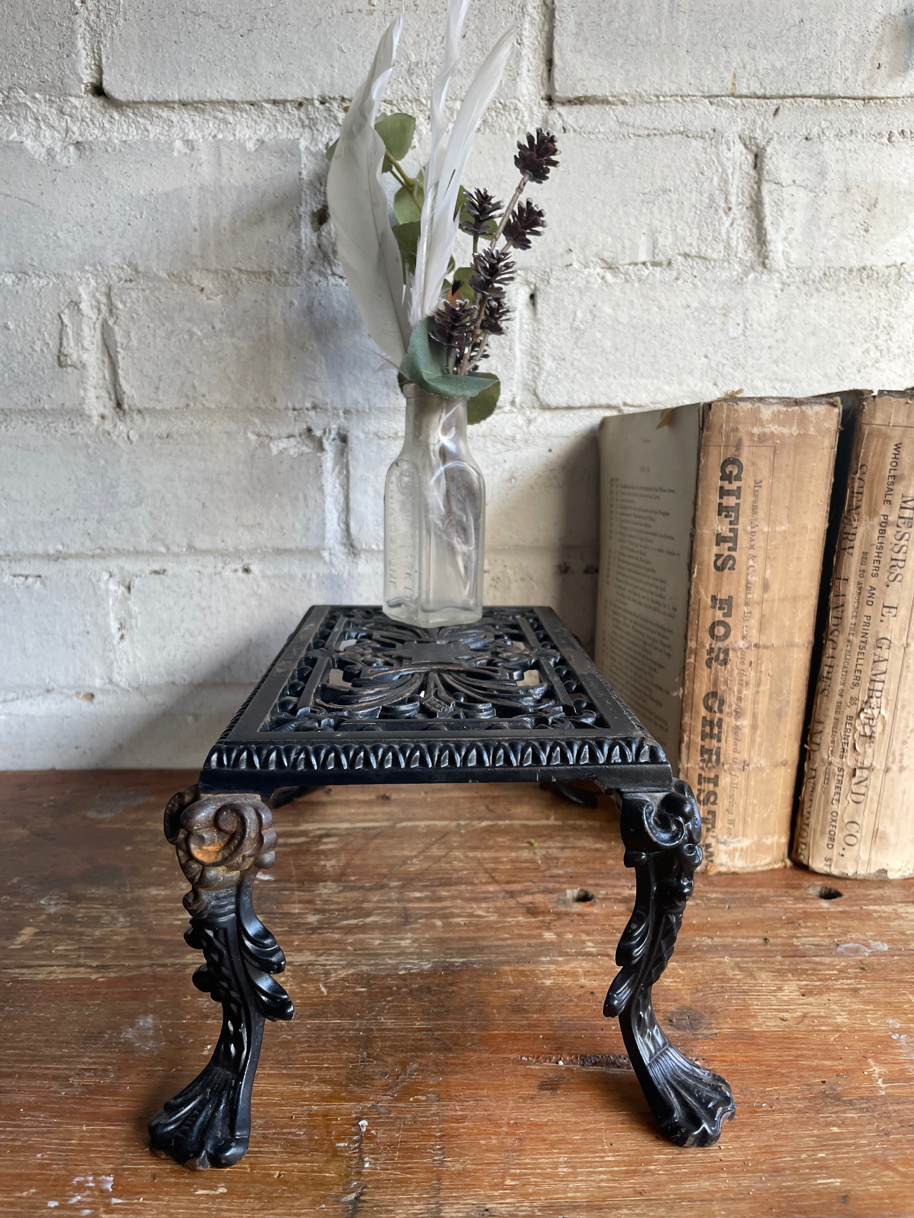 Victorian Cast Iron Trivet
