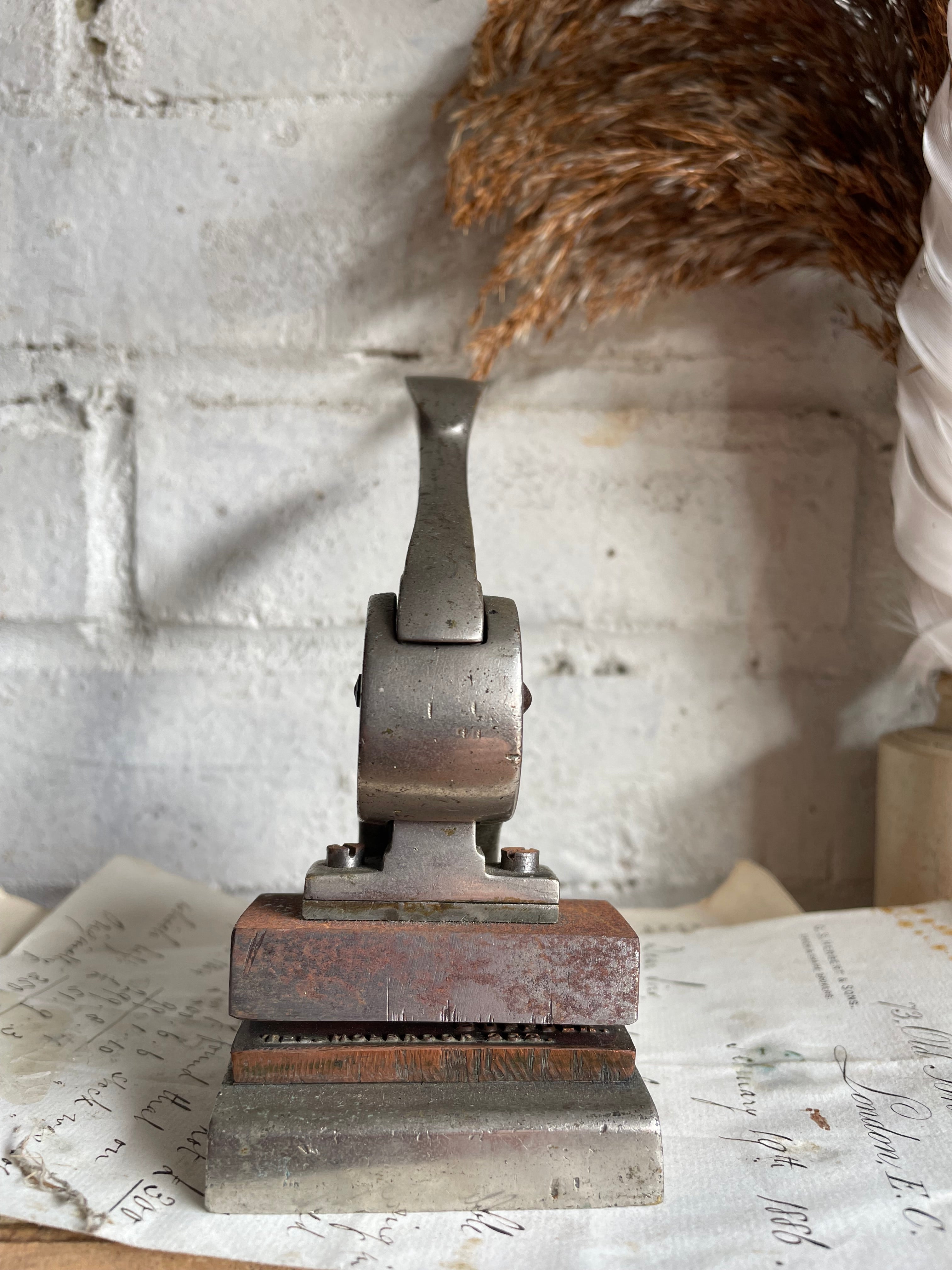 Decorative Victorian Letter Stamp