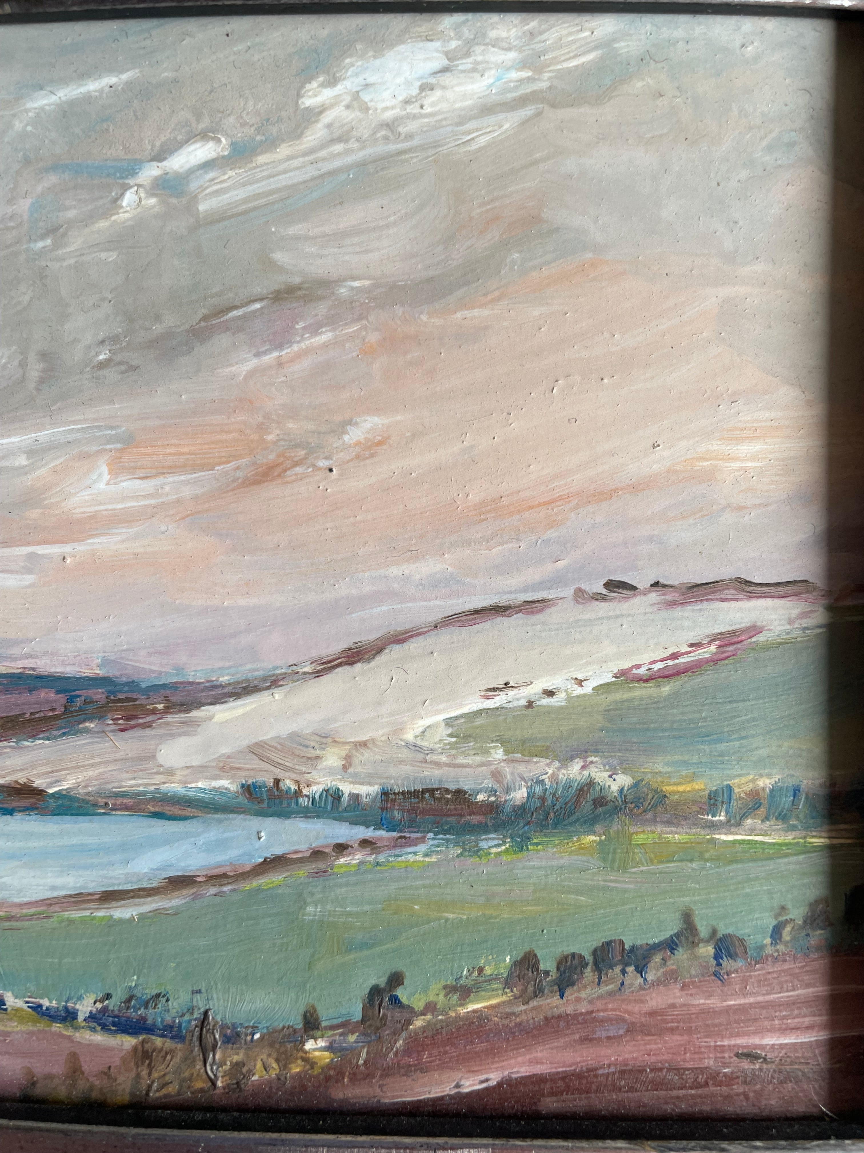 Small painting of a Coastal Scene: Was £75 now £52.50  at checkout