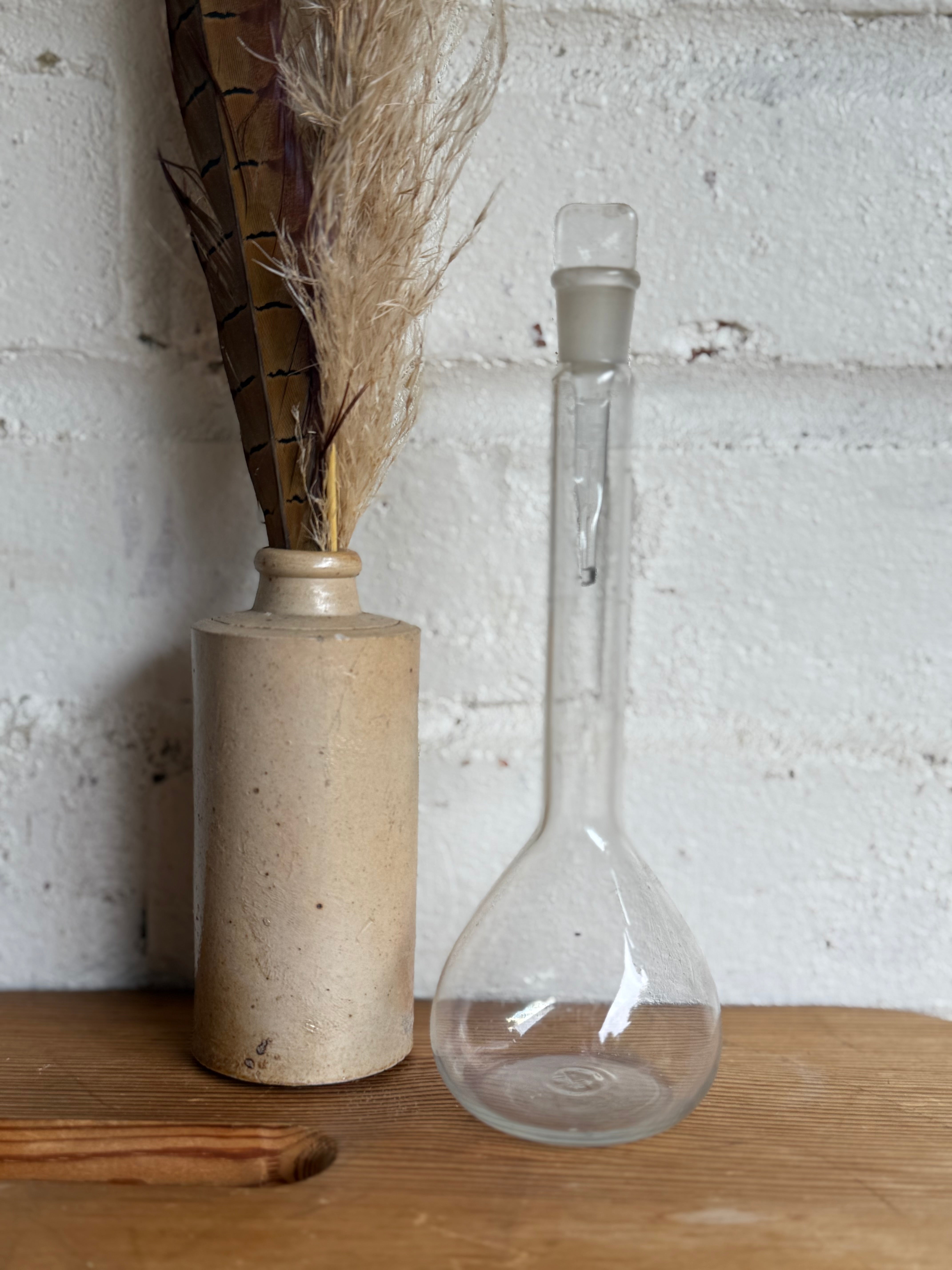 Tiny Early 20th Century Volumetric Flask
