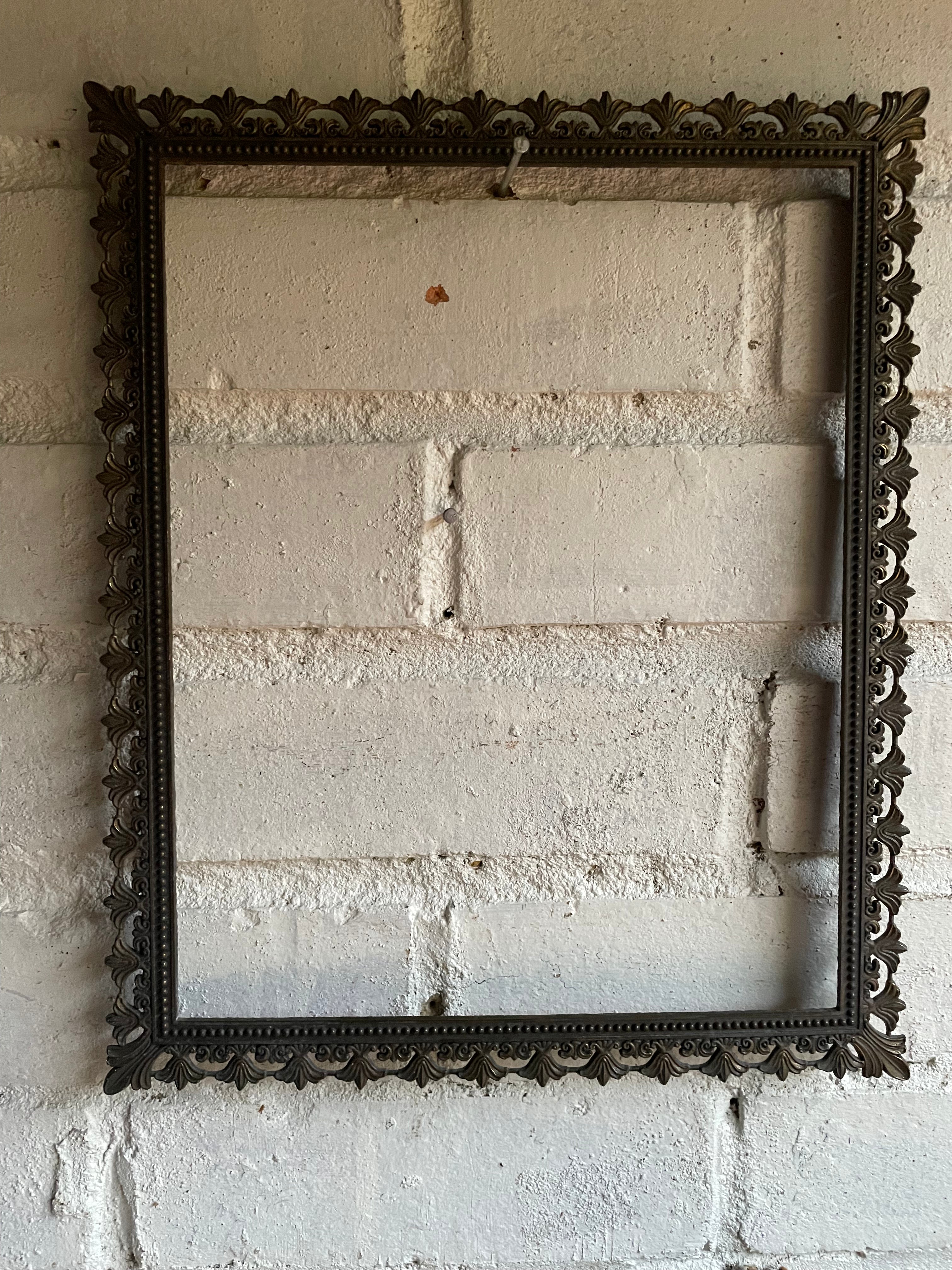 Pair of 1940s Bronze Frames