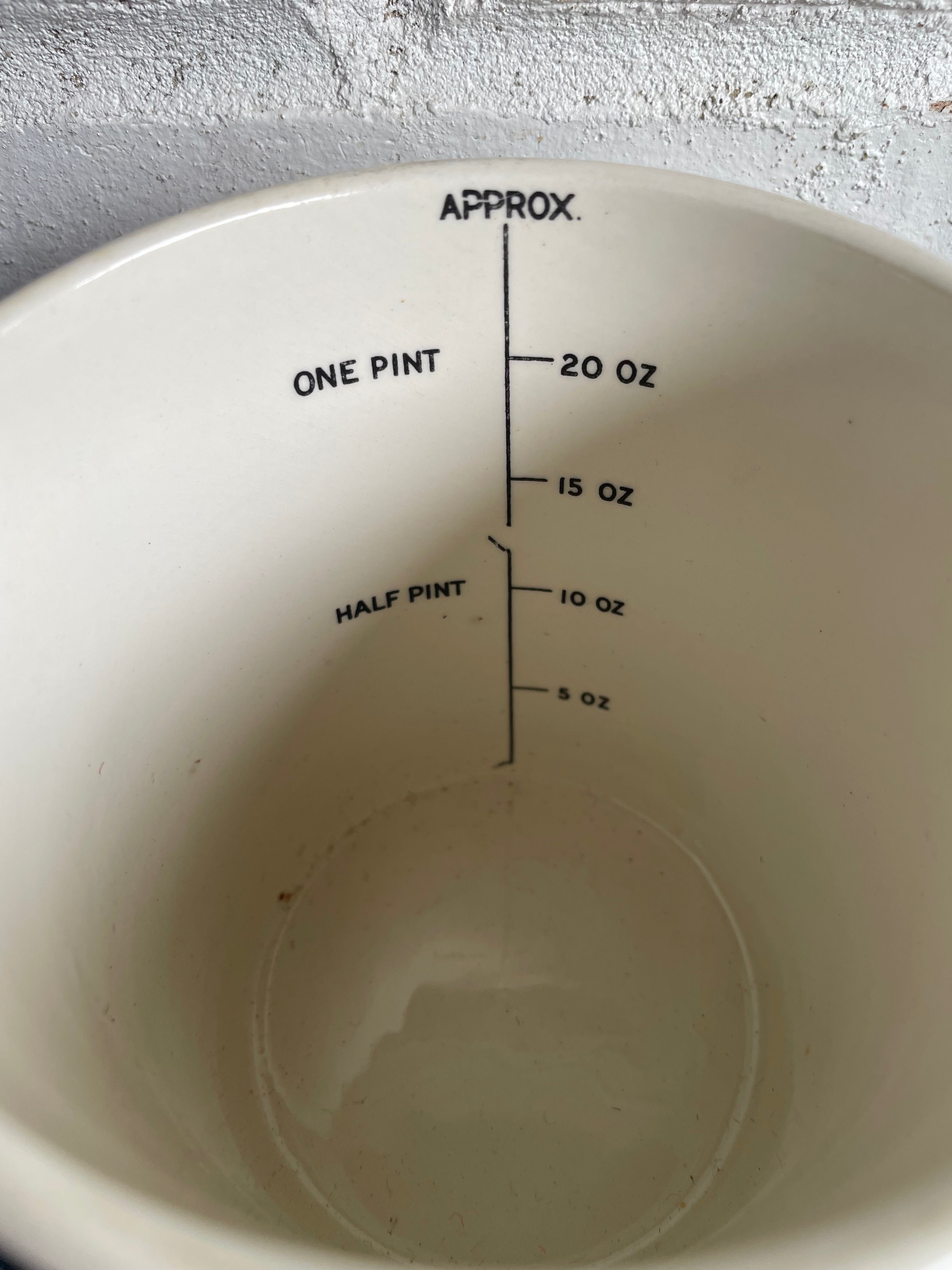 1930s "1 Pint" Cornishware Milk Jug by TG Green