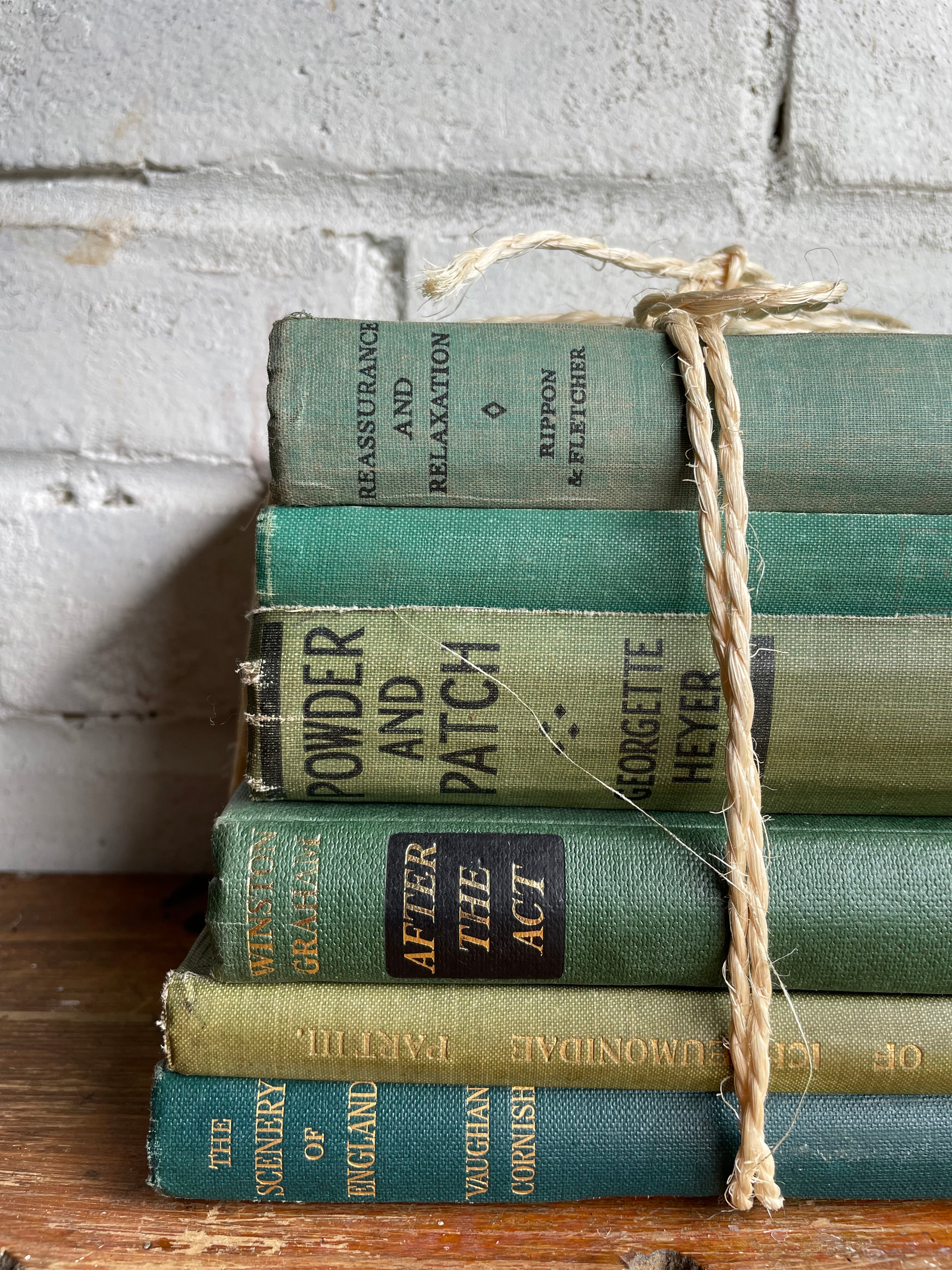 Vintage Green Book Bundle