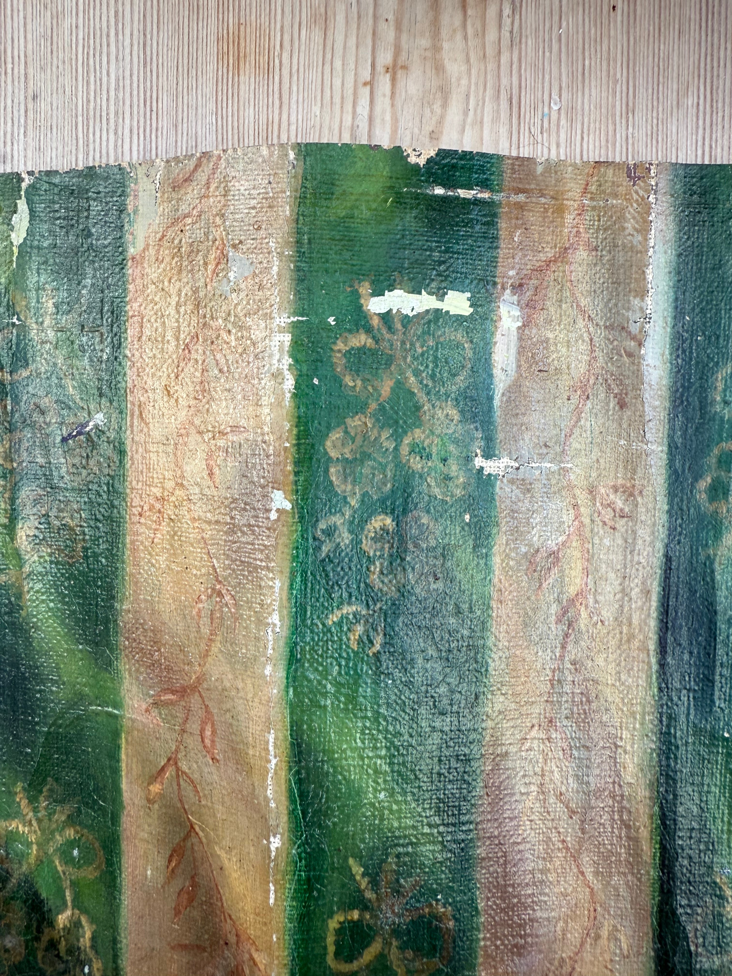 Still Life Oil Painting on Unstretched Canvas