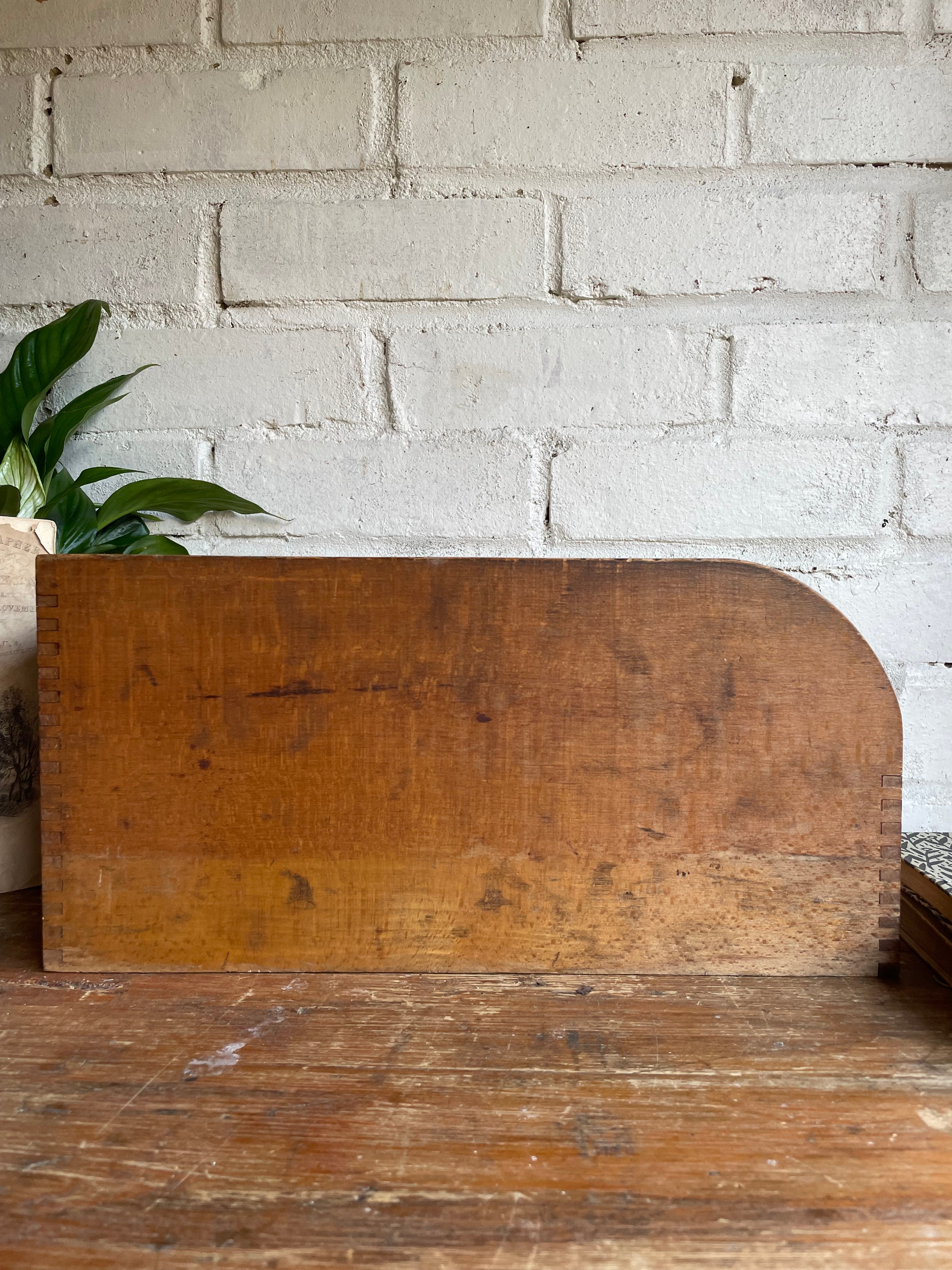1930s Tambour Desktop Filing Drawer