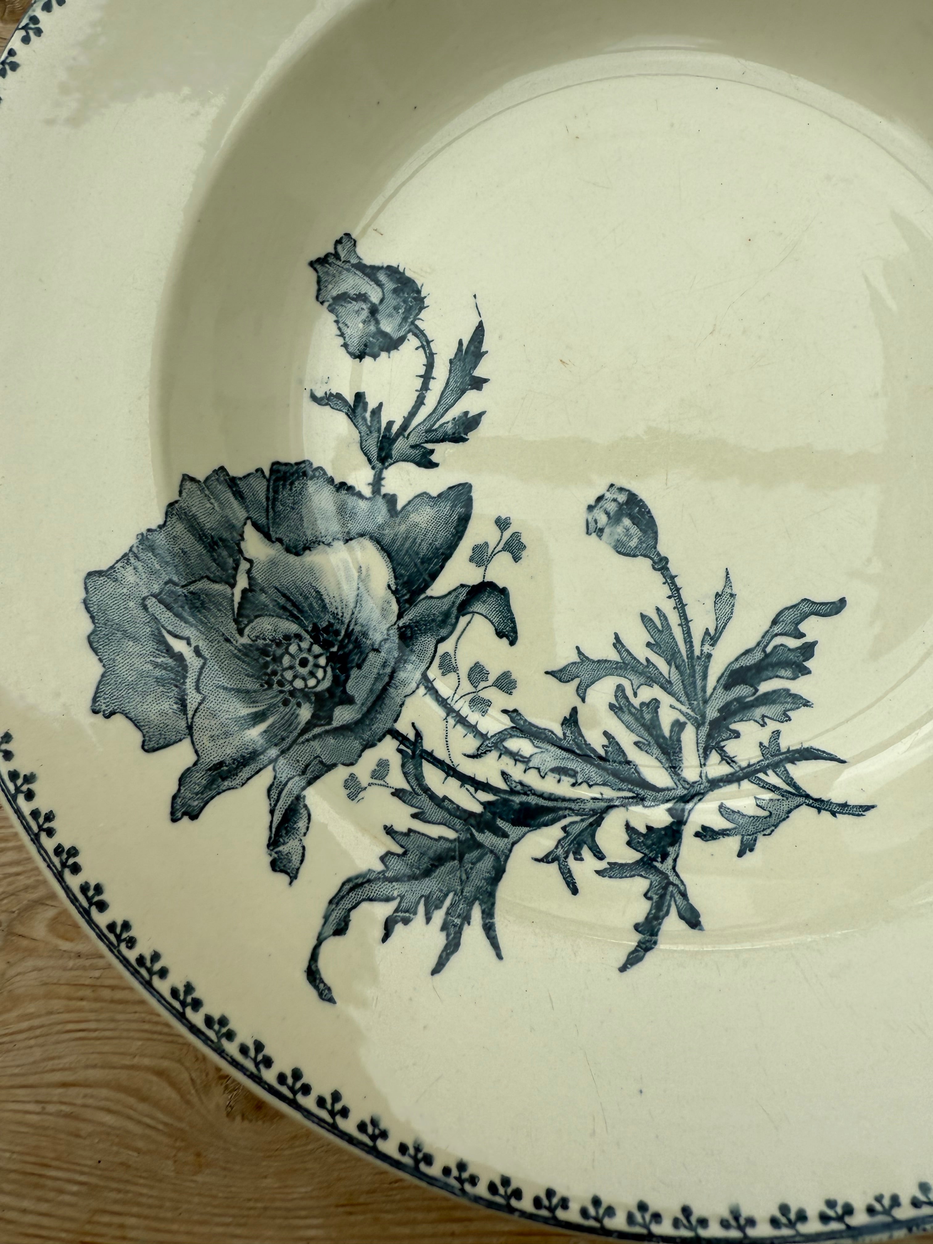 Early 20th Century French “Feria” Plate 1