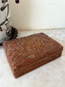 Small early 20th Century Chinese Carved Box