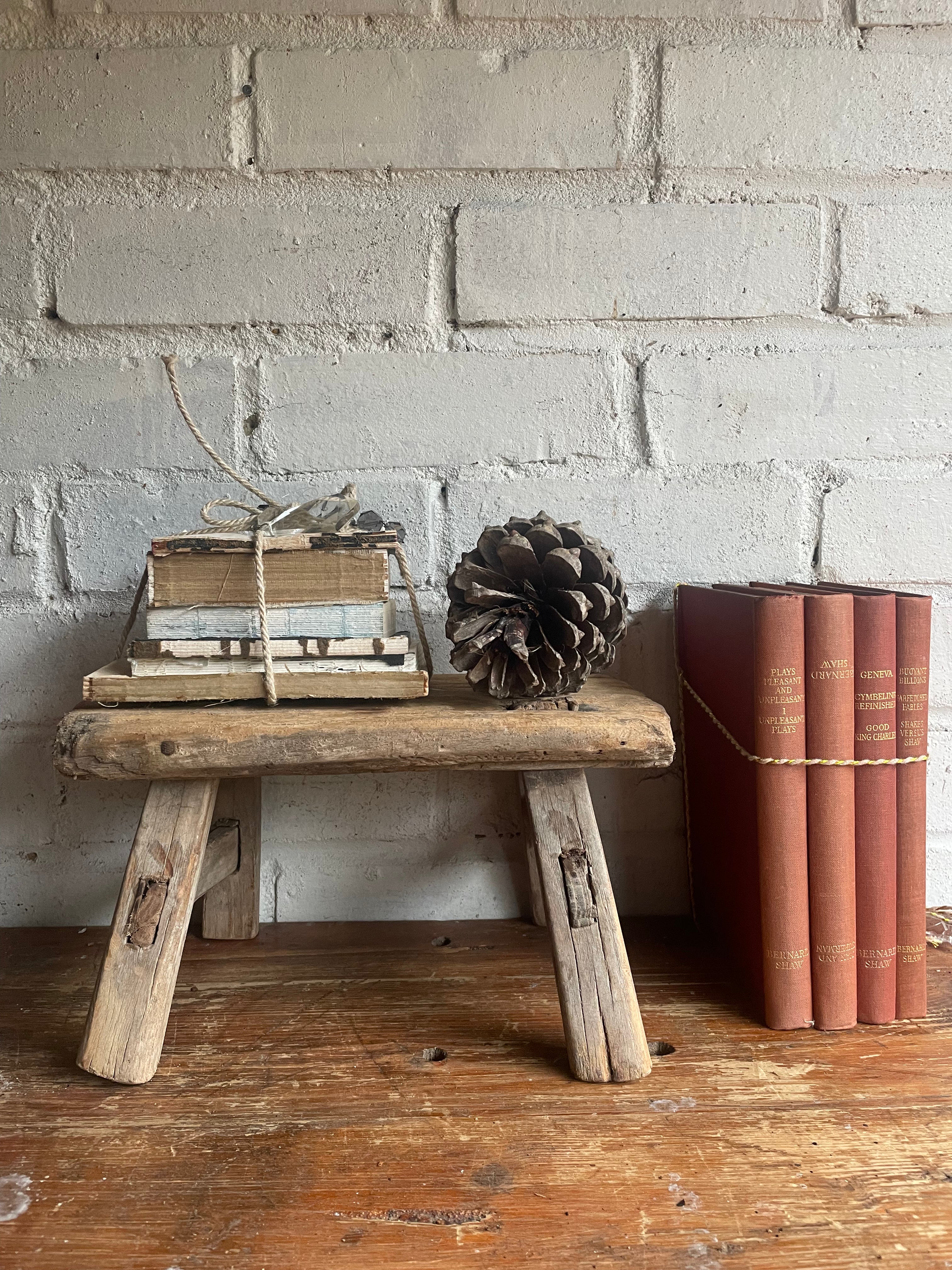 Little Rustic Stool 2
