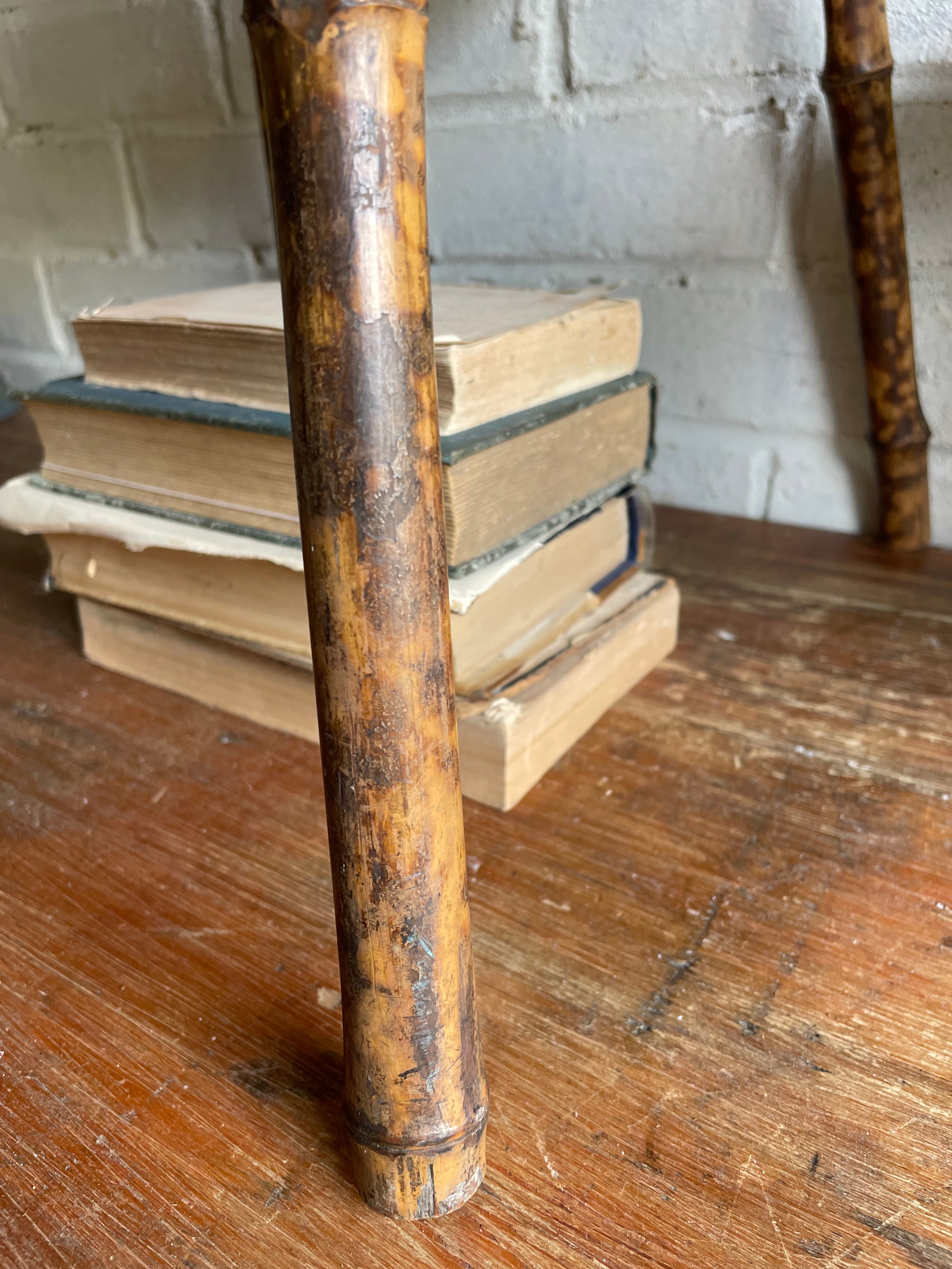 Tiger Bamboo Side Table