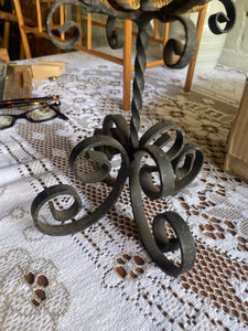 Iron Work Table Candelabra