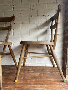 1950s Ercol School Stacking Chair  (one left)