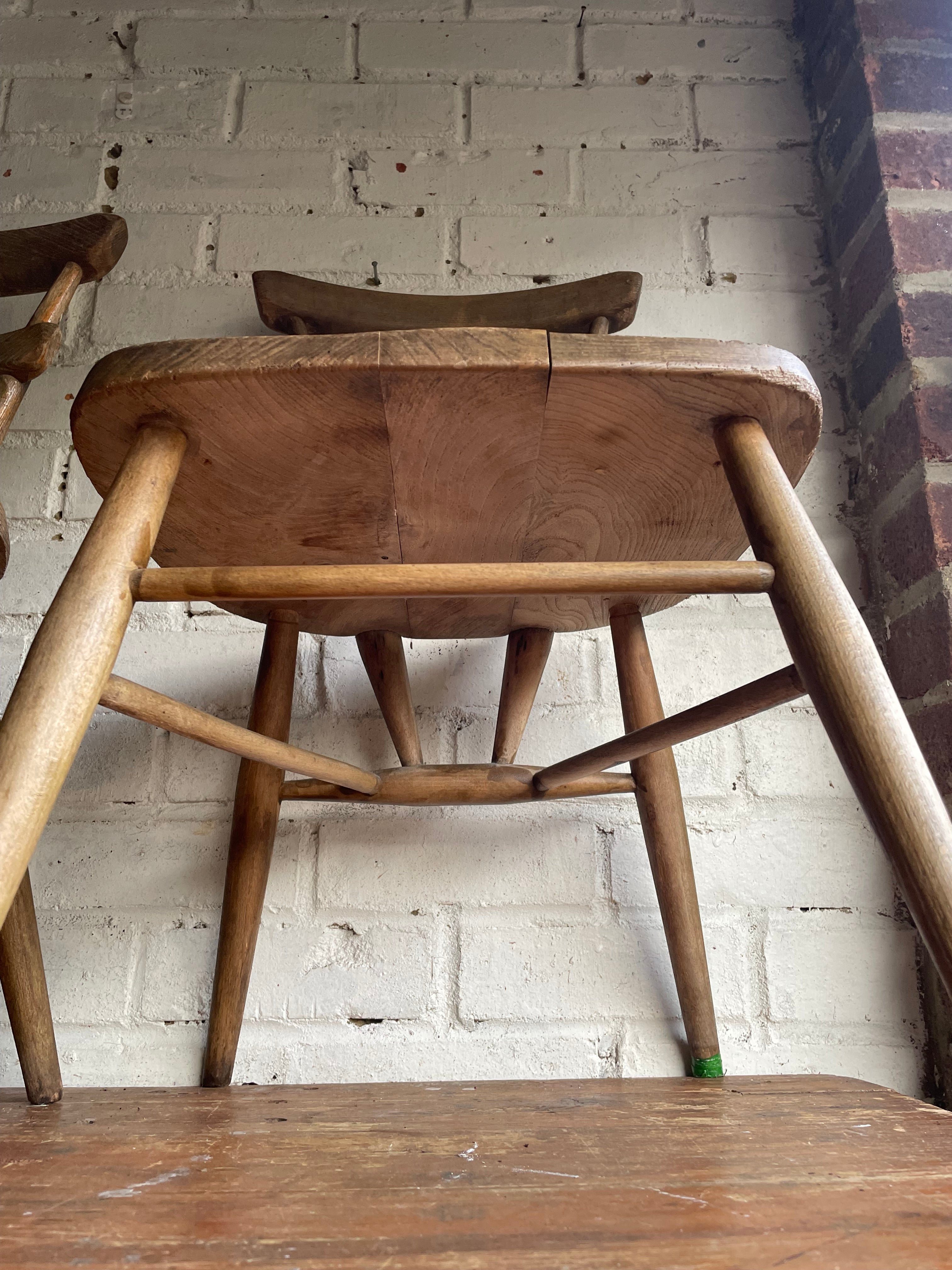 1950s Ercol School Stacking Chair  (one left)