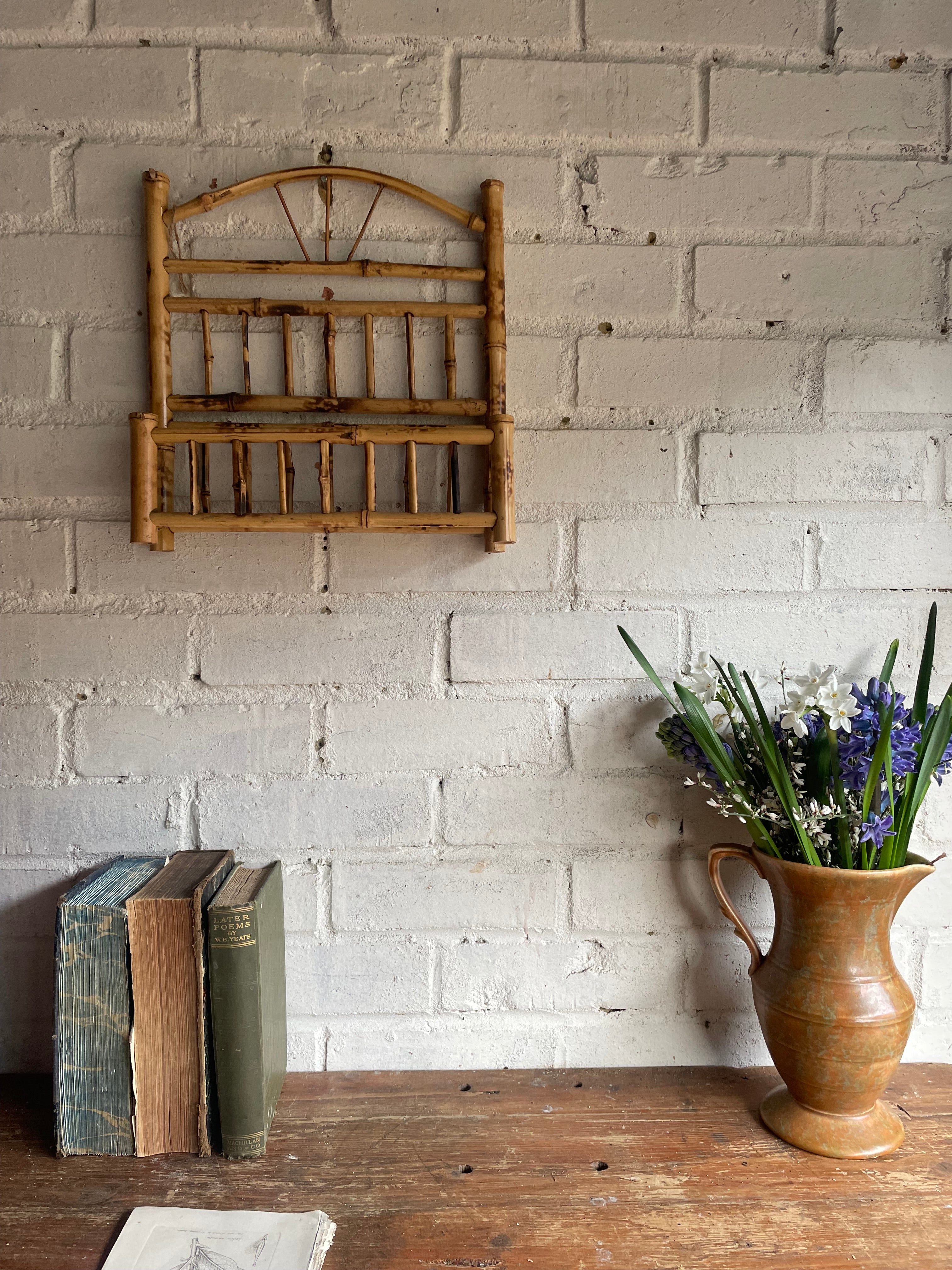 Bamboo Letter Holder
