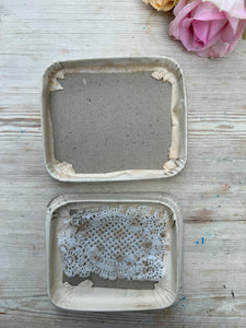 Antique French Baptism Paper Bonbon/ Chocolate Box circa 1900’s
