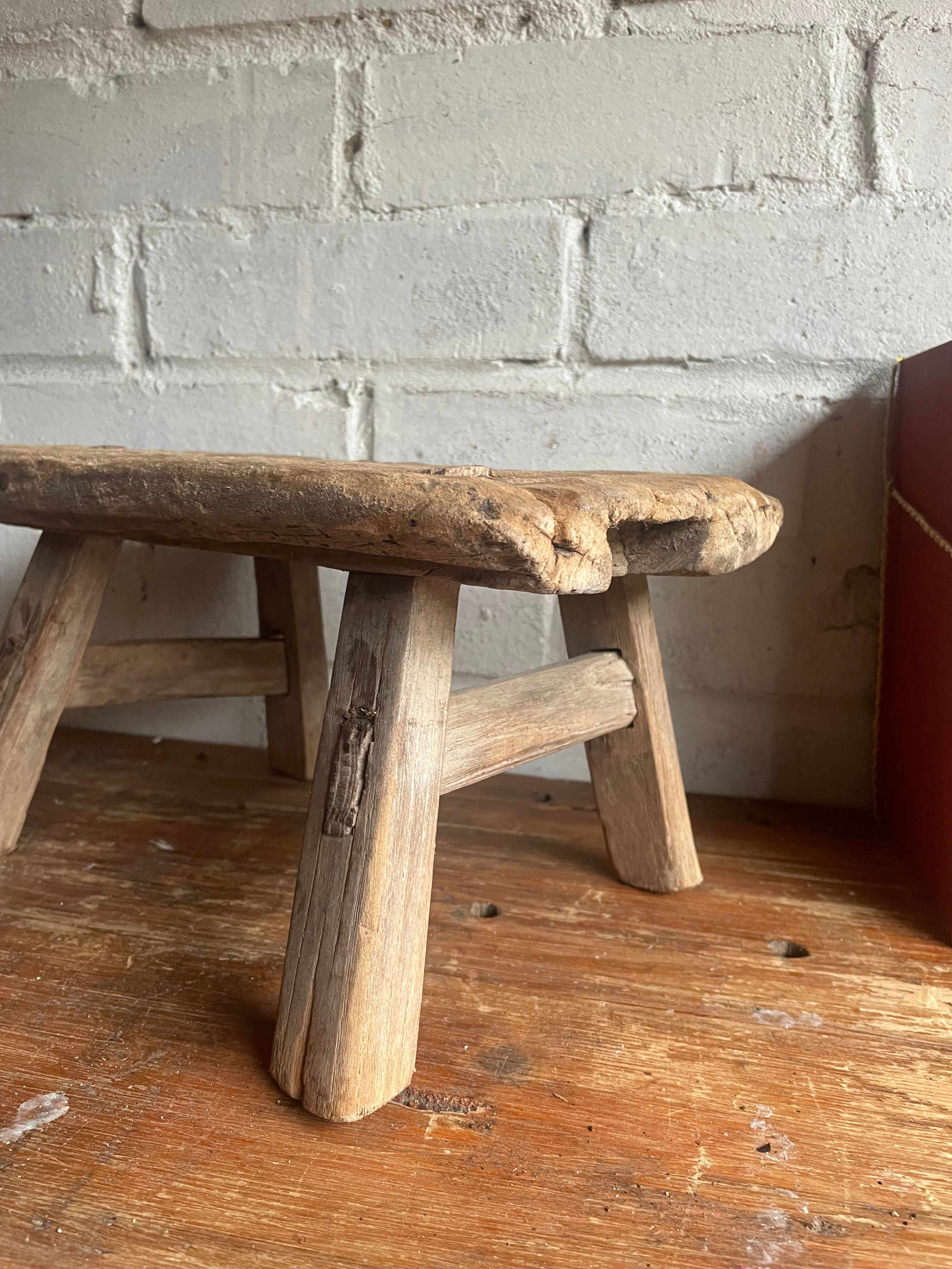 Little Rustic Stool 2