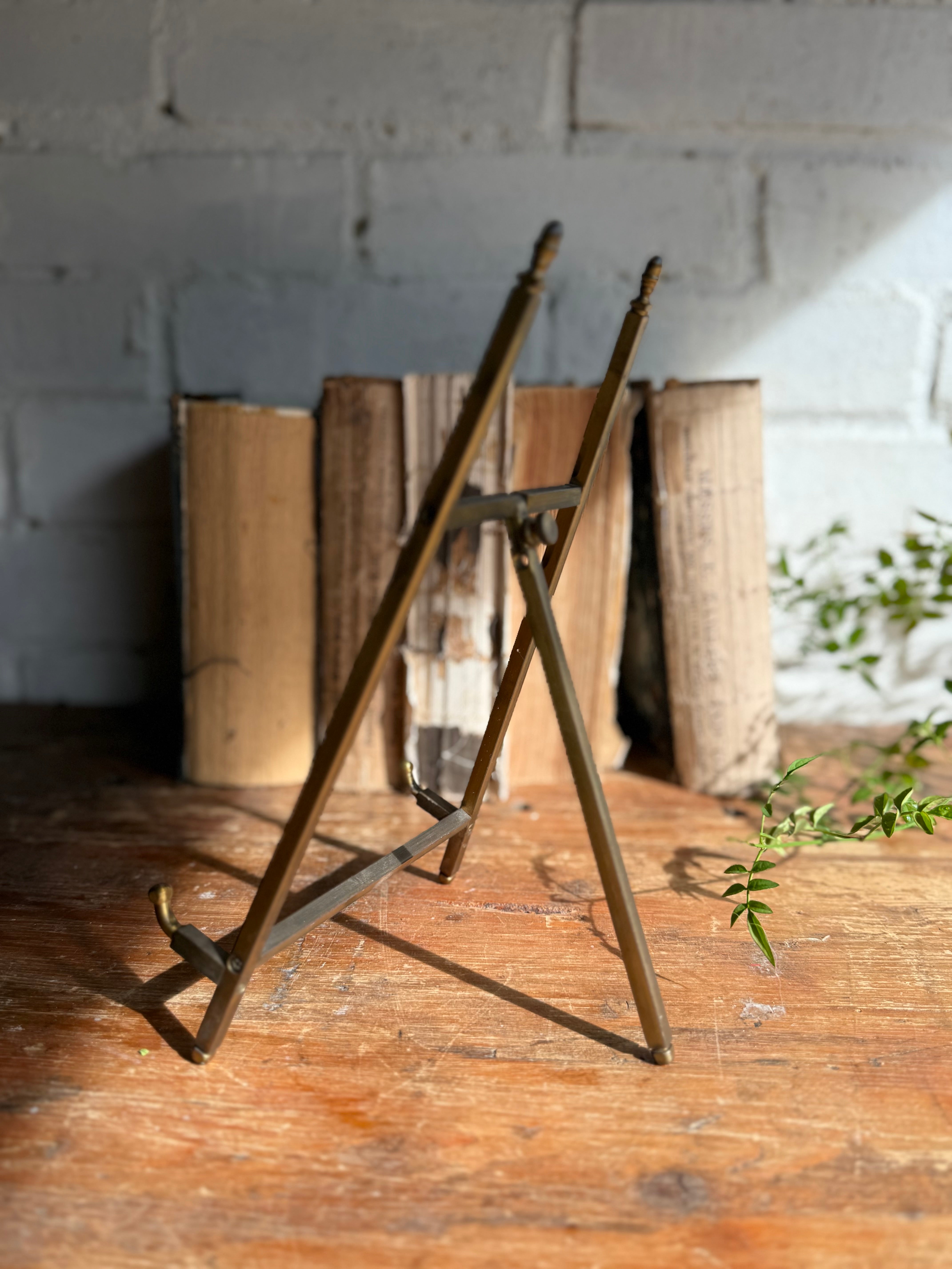 Small Brass Easel