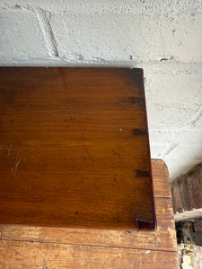 Rare 1930s Wooden First Aid Cabinet with Inlaid “Green Cross”