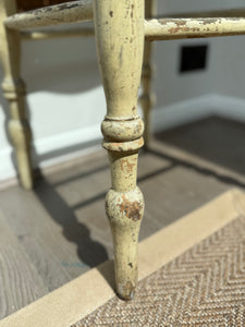 Very Tall Rustic French Antique Stool