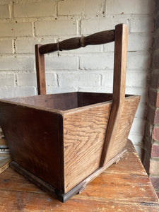 Early 1900s Chinese Elm Rice Basket