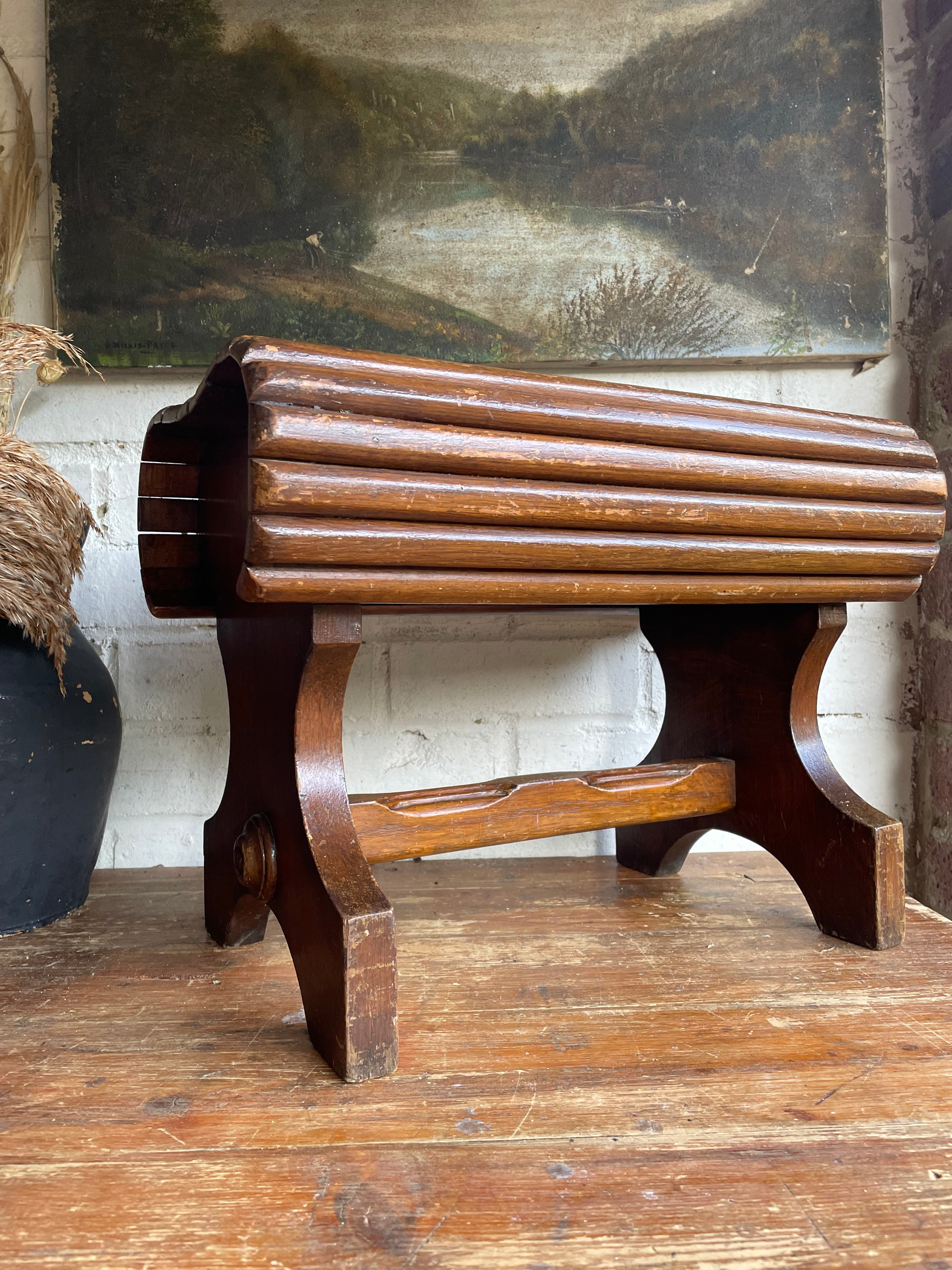 French Antique Little Bench