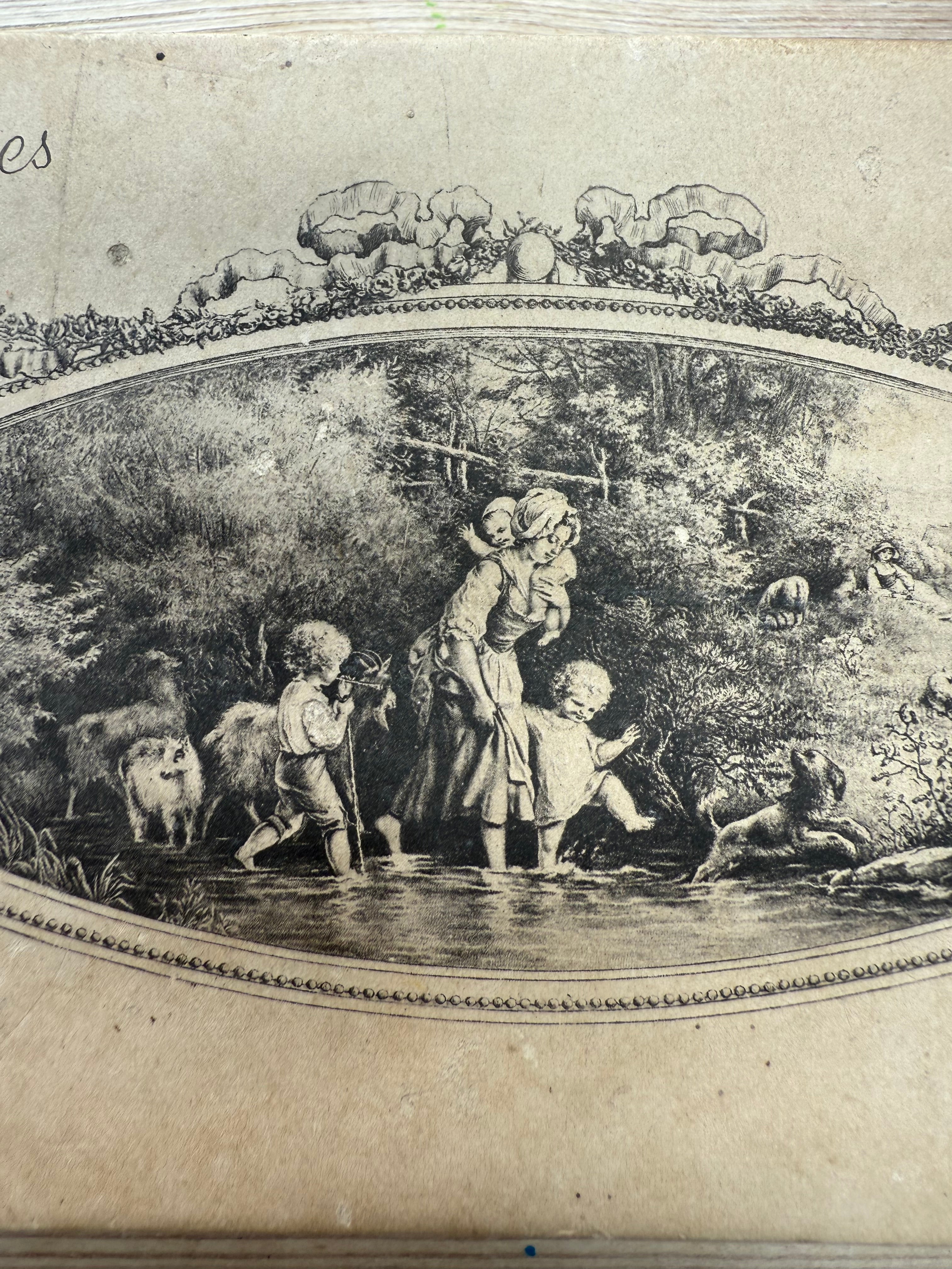 Antique French Baptism Paper Bonbon/ Chocolate Box circa 1900’s