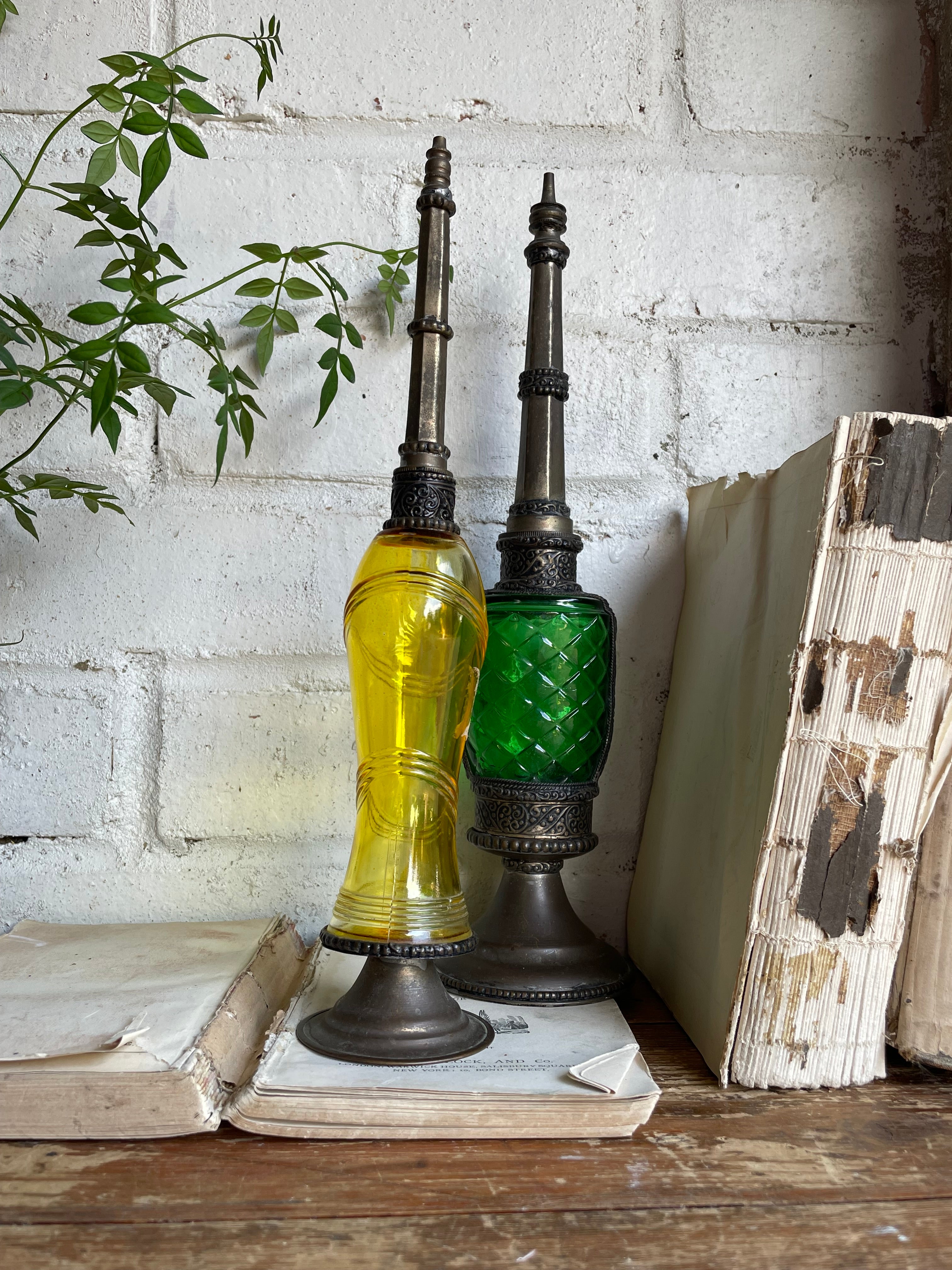 Old Rosewater Sprinkling Bottle
