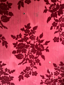 Timeworn Interior Decorators Sample Panel with Victorian Lincrusta Wallcovering