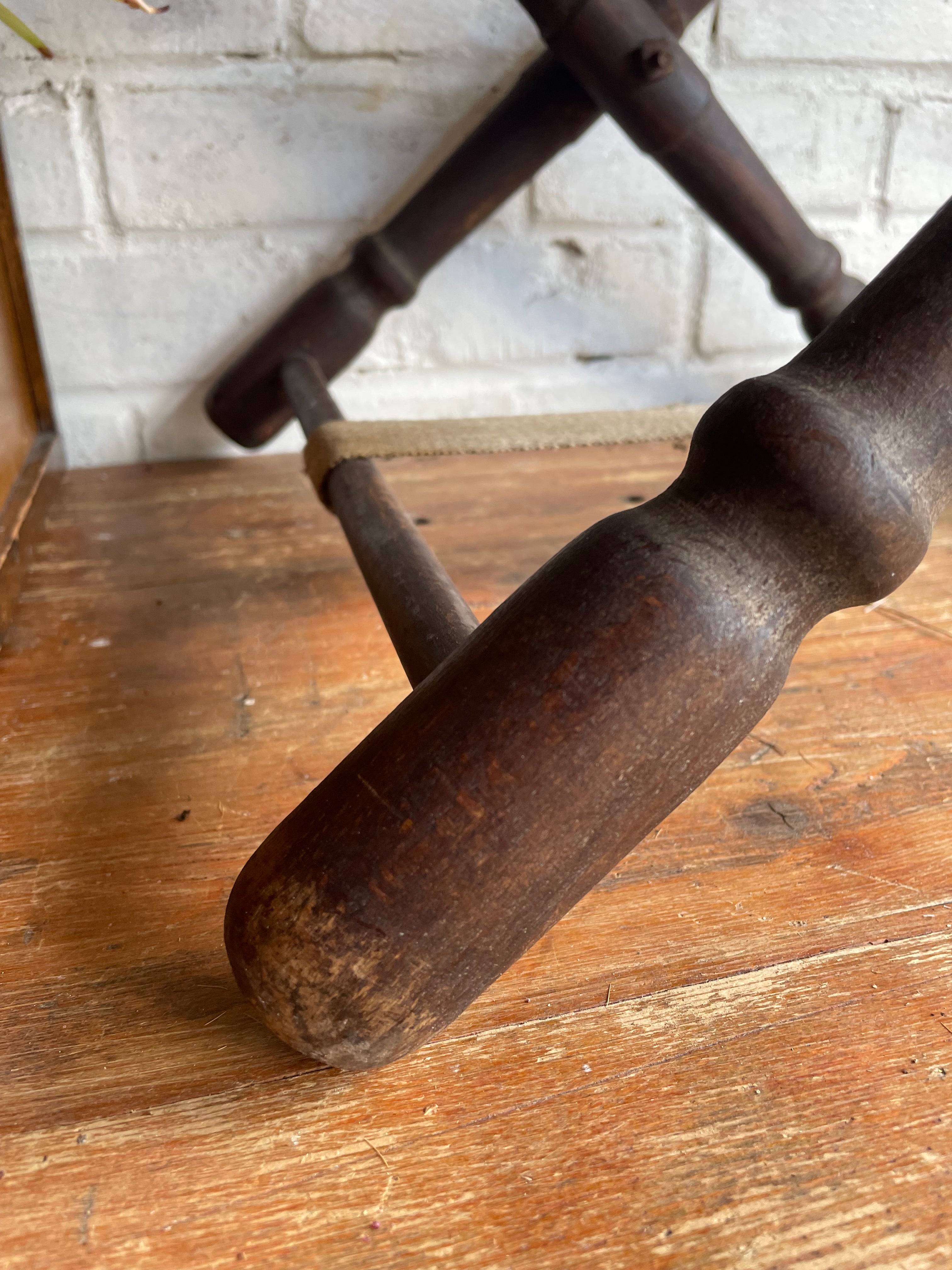 1930s French  Folding Luggage Rack