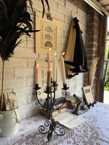 Iron Work Table Candelabra