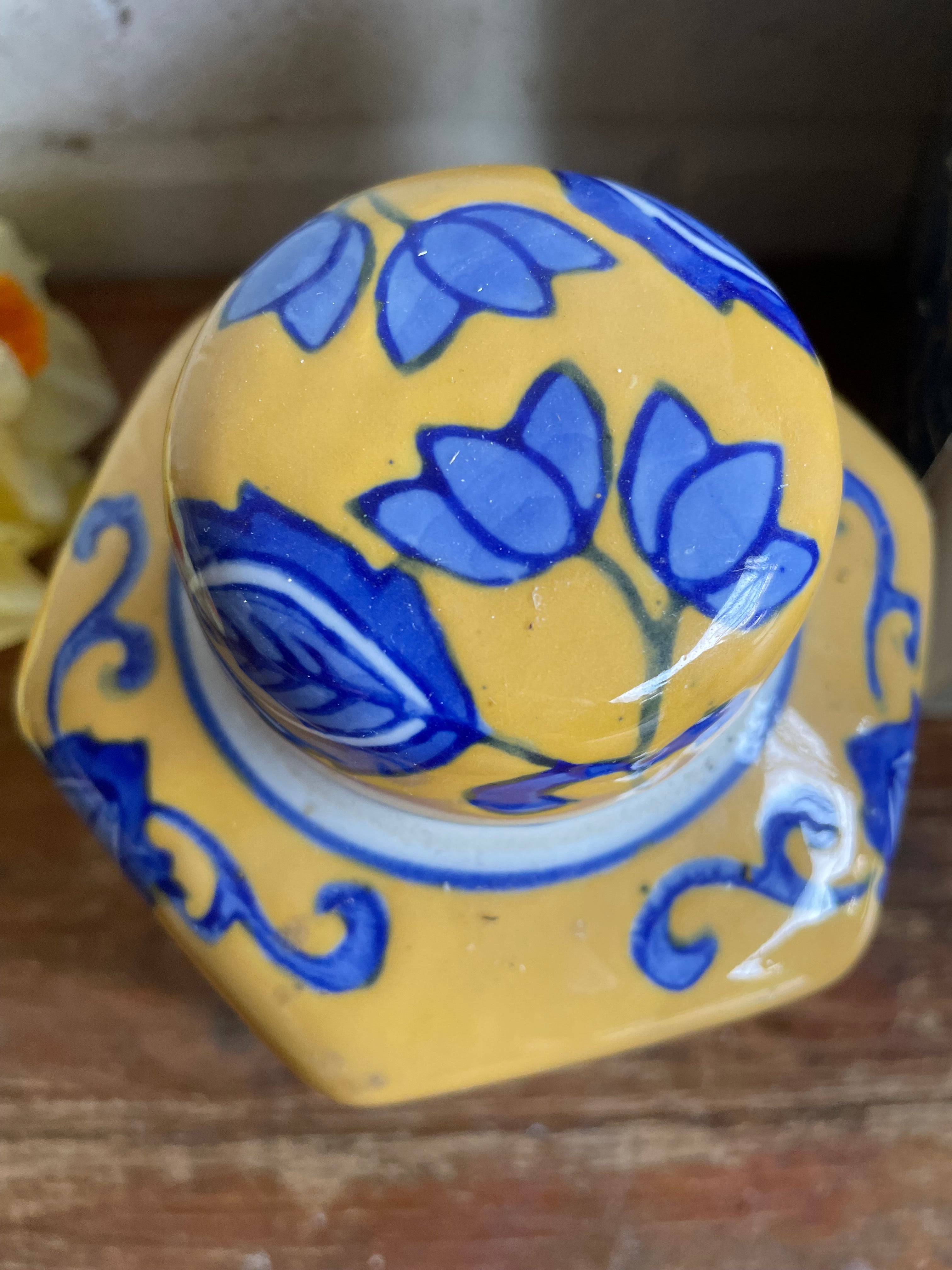 19th Century Floral Ginger Jar: Was £40 now £28 at checkout