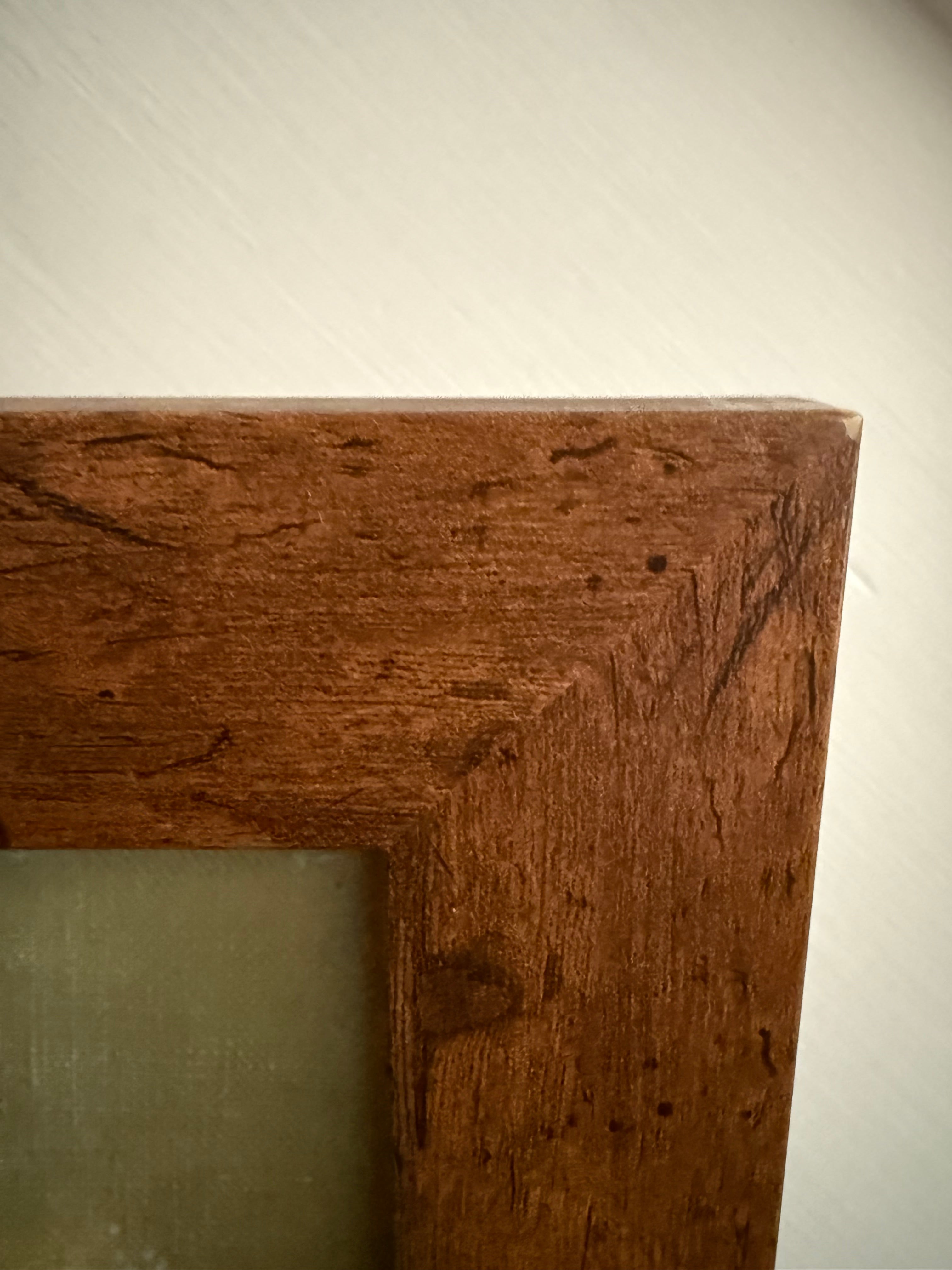 Early 1900s Signed Atmospheric Landscape Oil on Canvas