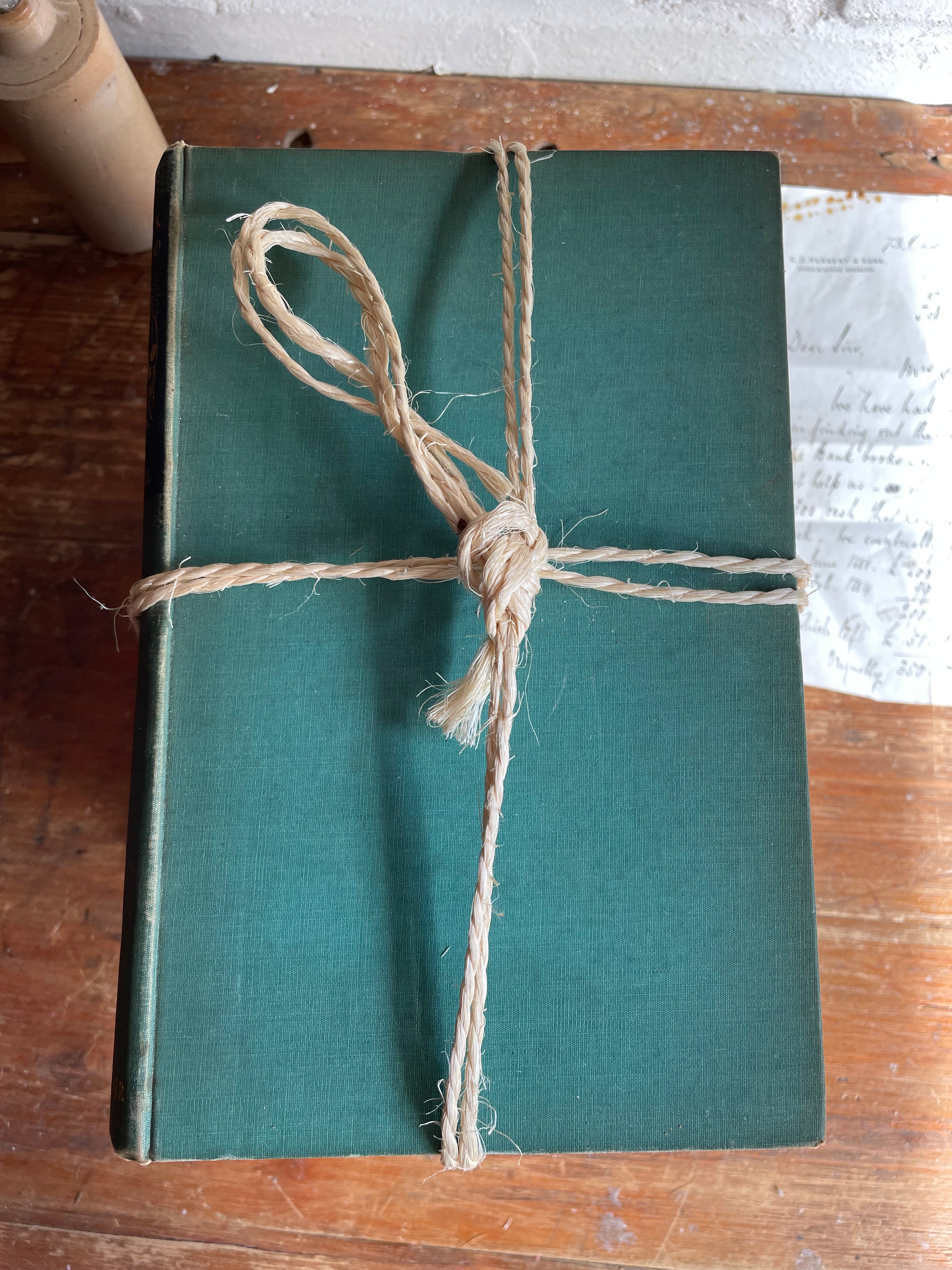 Green Vintage Book Bundle
