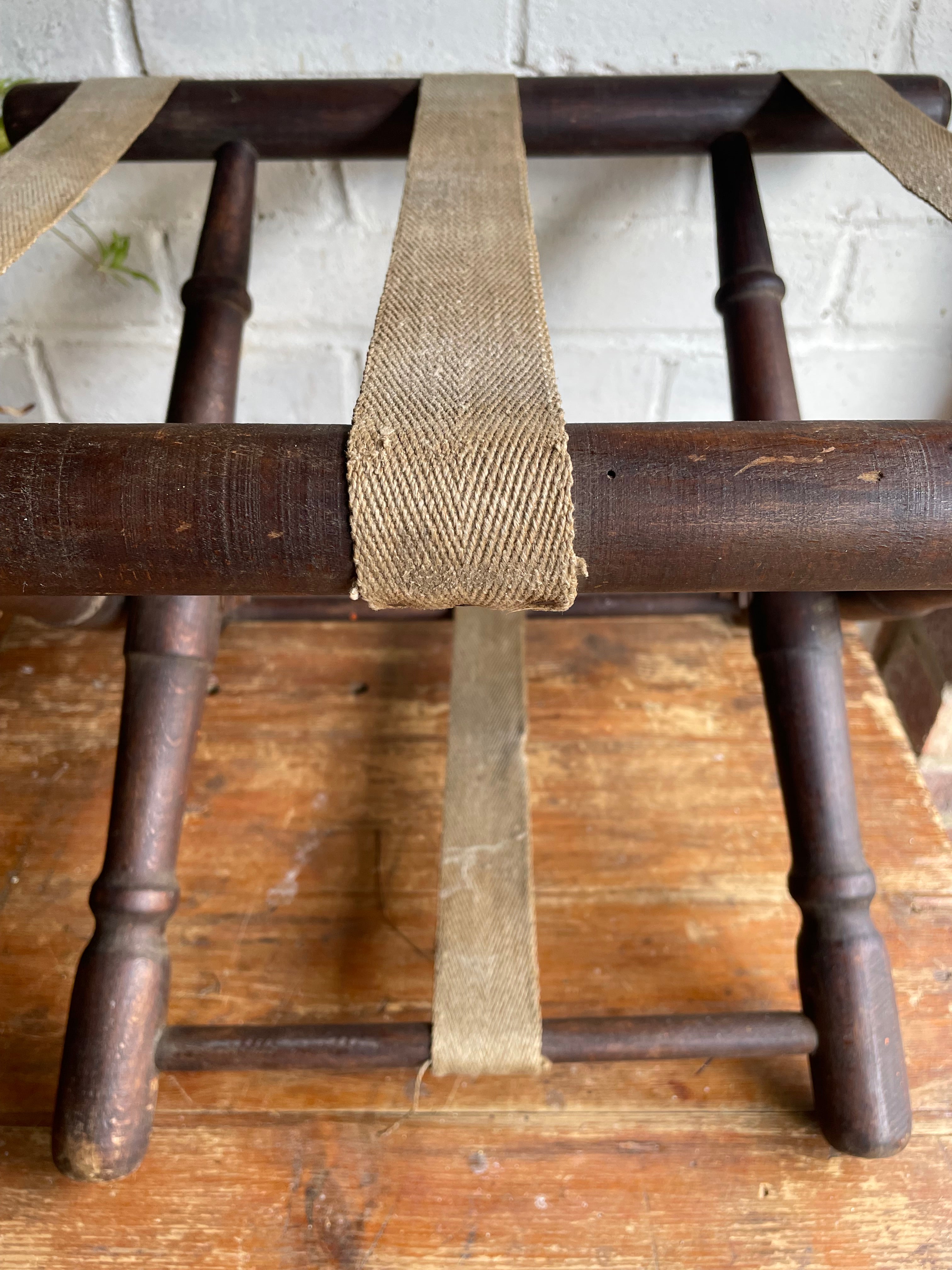 1930s French  Folding Luggage Rack