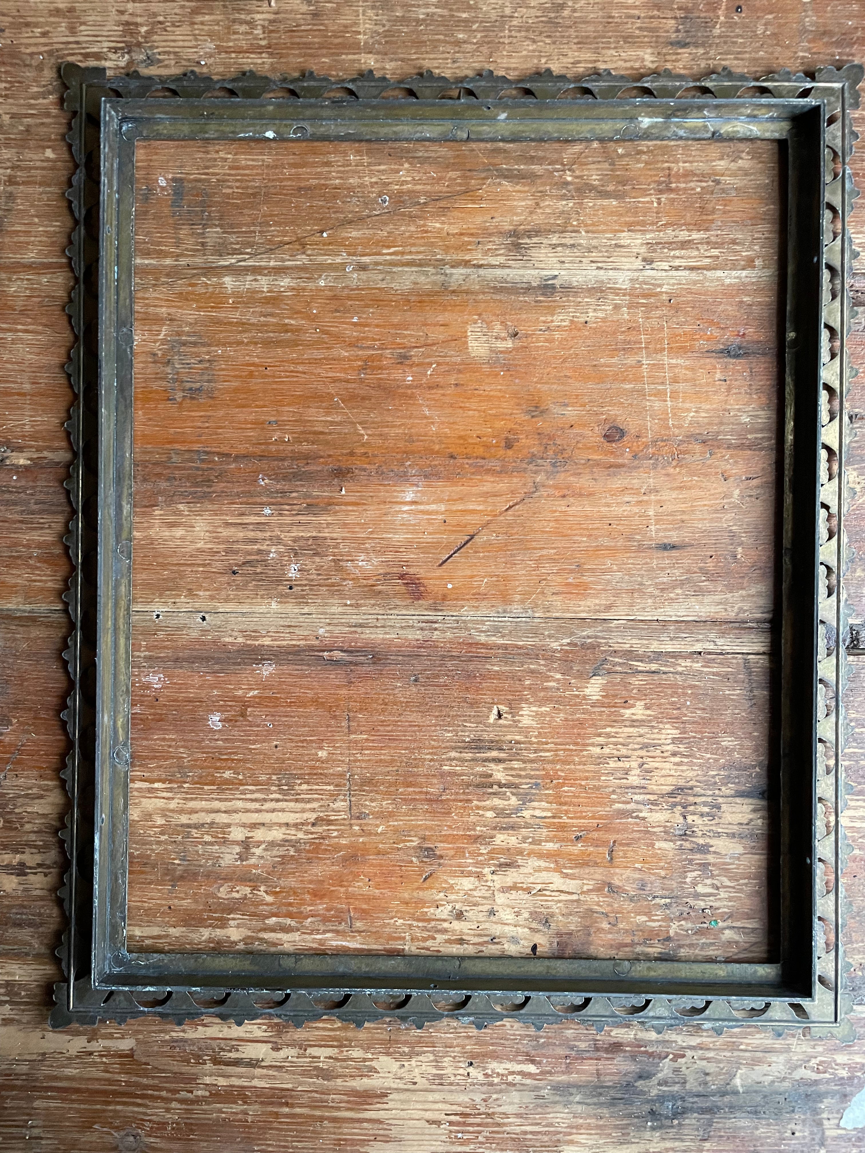 Pair of 1940s Bronze Frames