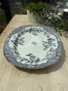 Large 19th Century Pinder, Bourne & Hope "Malva" Ironstone Platter