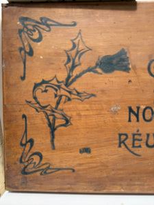 Early 1900s Art Nouveau French Game Box