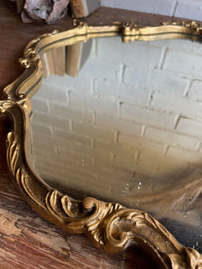 Large Gold Decorative Mirror