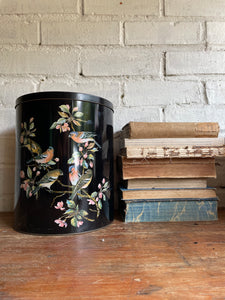 Large Confectionary Tin with Bird detail