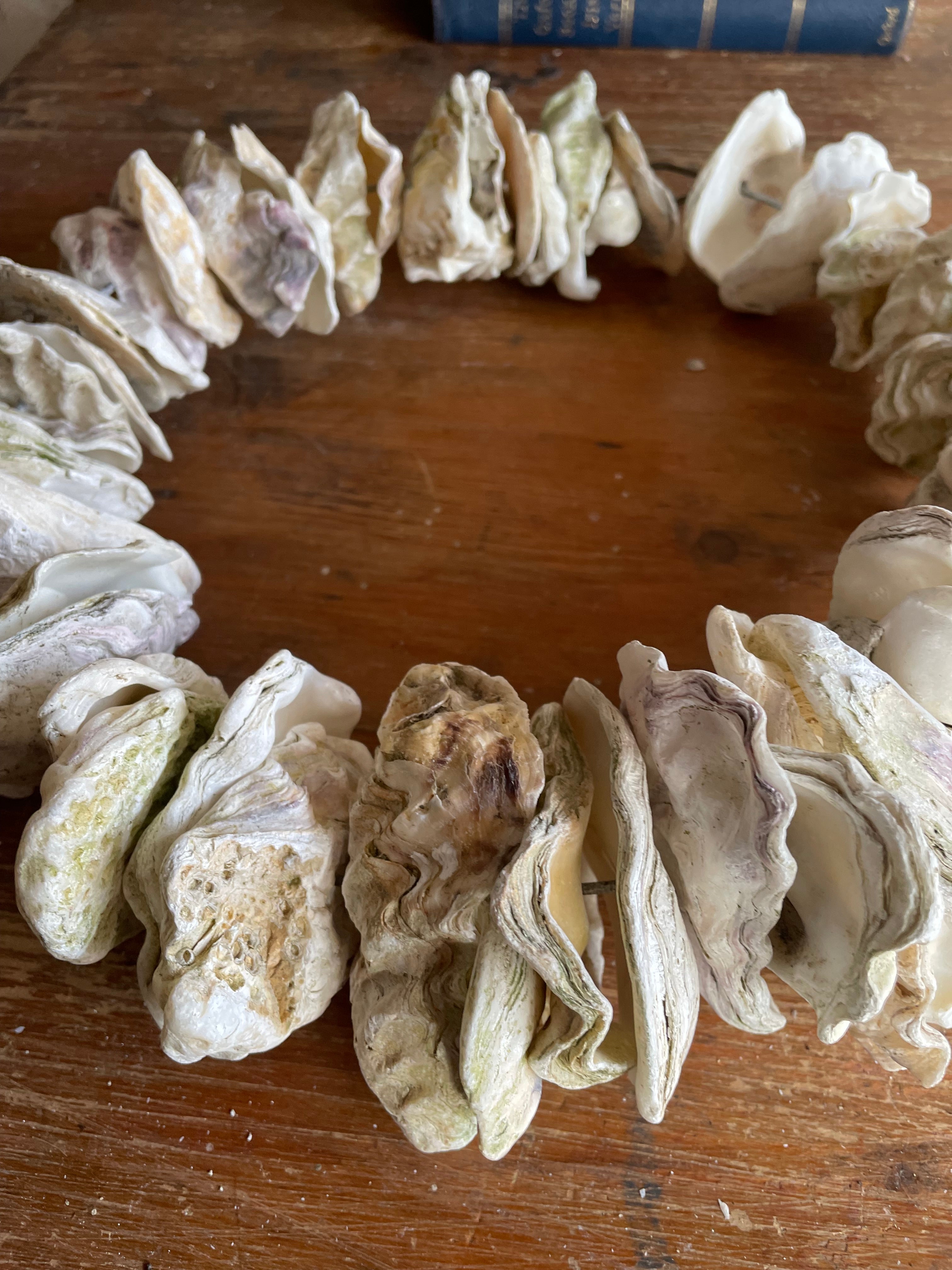 Clam Shells Wreath Wall Hanging 2
