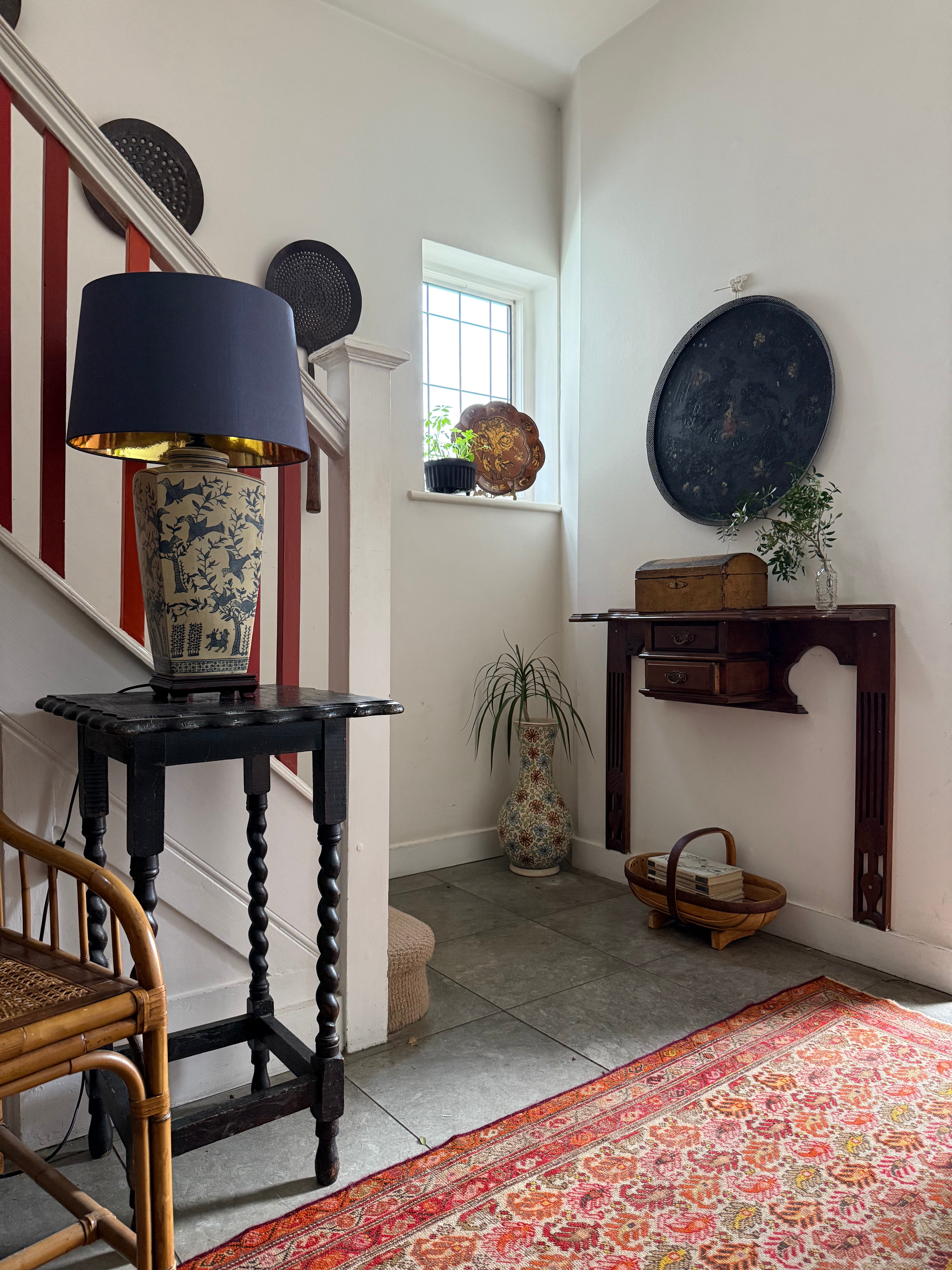 Circa 1810: Georgian Oversized Toleware Tray