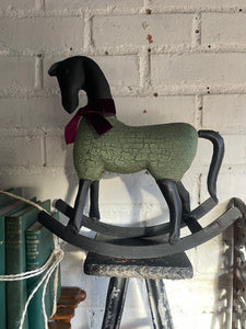 Vintage Table-Top Rocking Horse