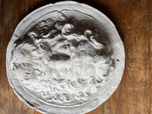 Old Plaster Relief of Zeus