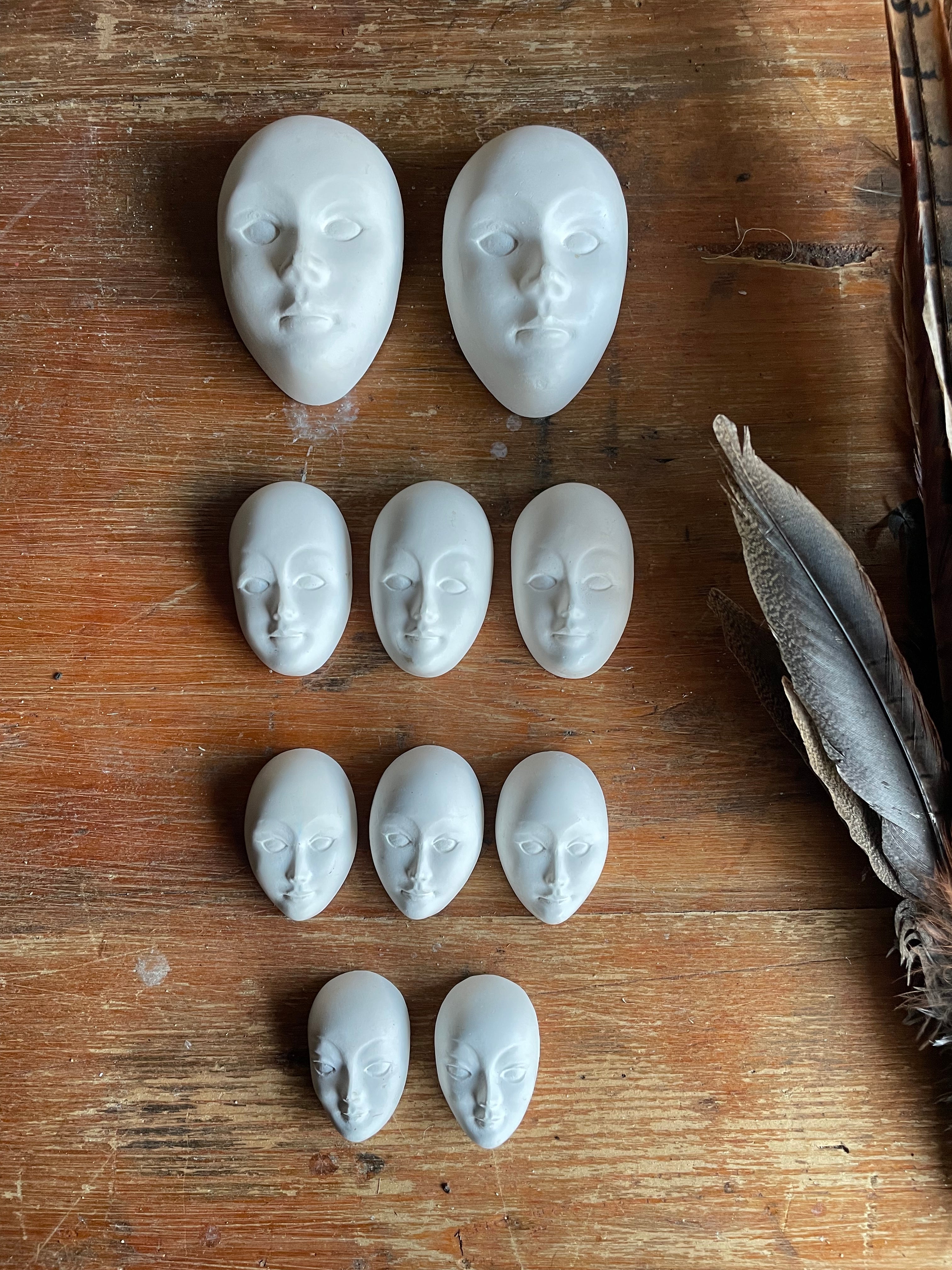 Small Decorative Sculptural Face