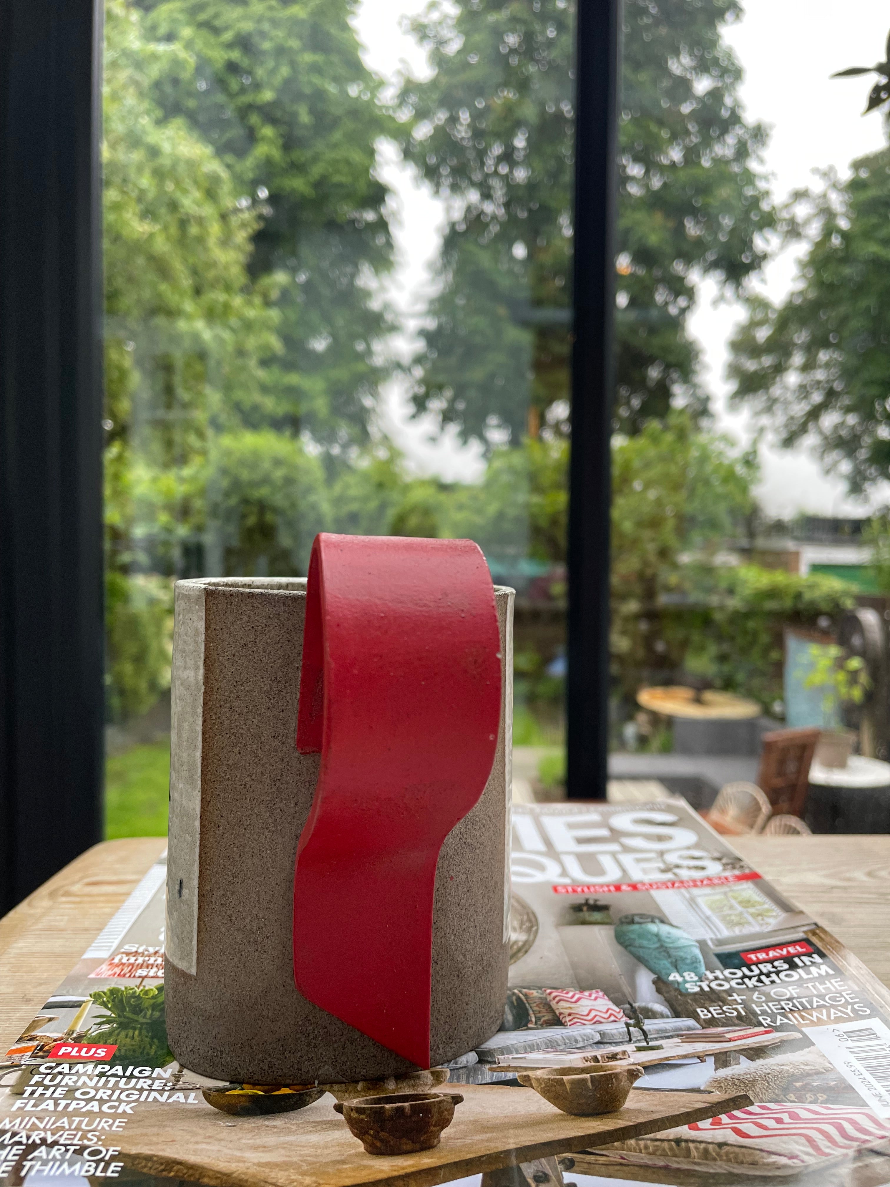 Studio Pottery Art Vase/Mug