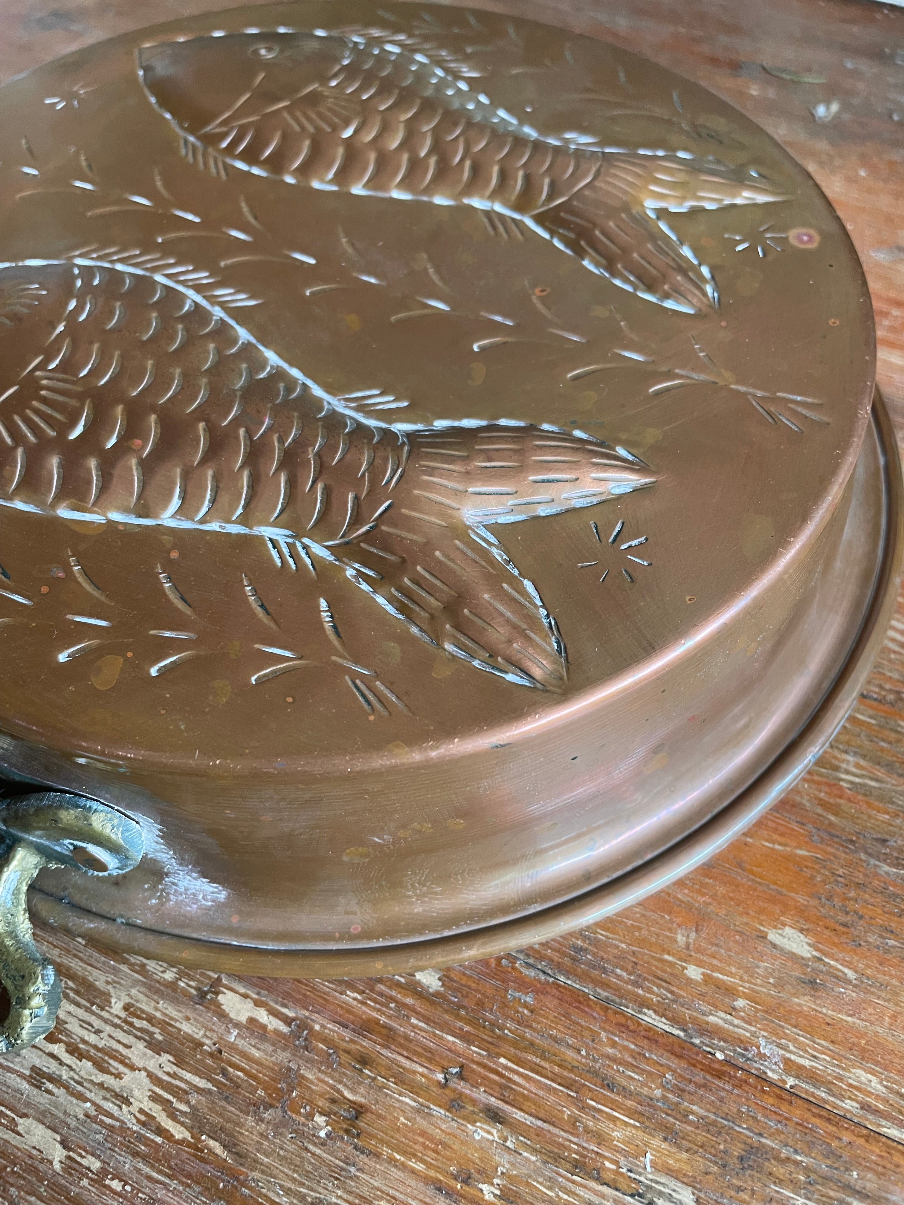 19th Century Copper Food Mold