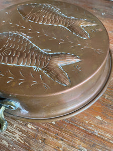 19th Century Copper Food Mold