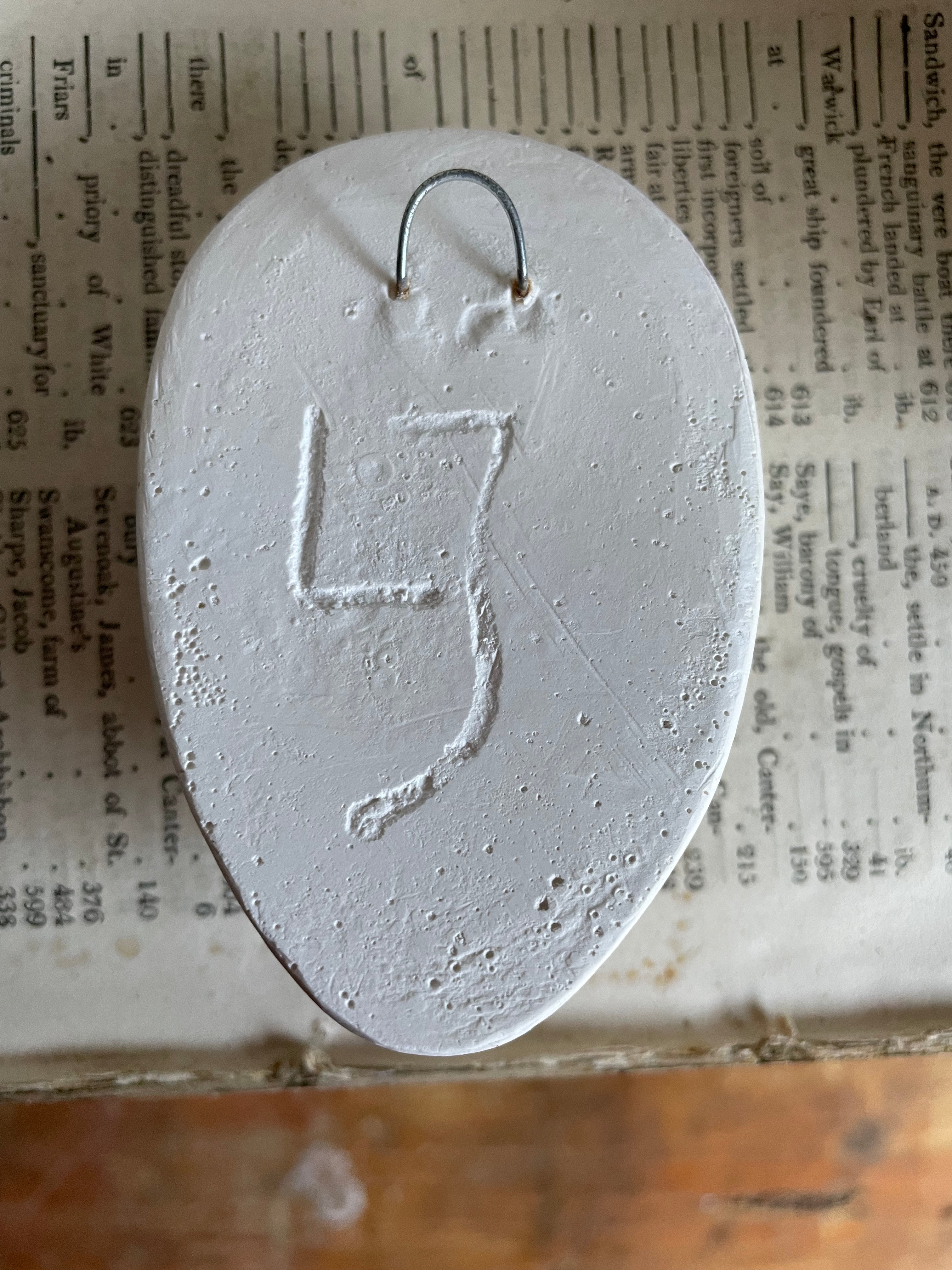Small Decorative Sculptural Face