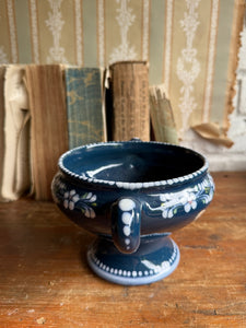 Small Vintage Handpainted Ceramic Tureen