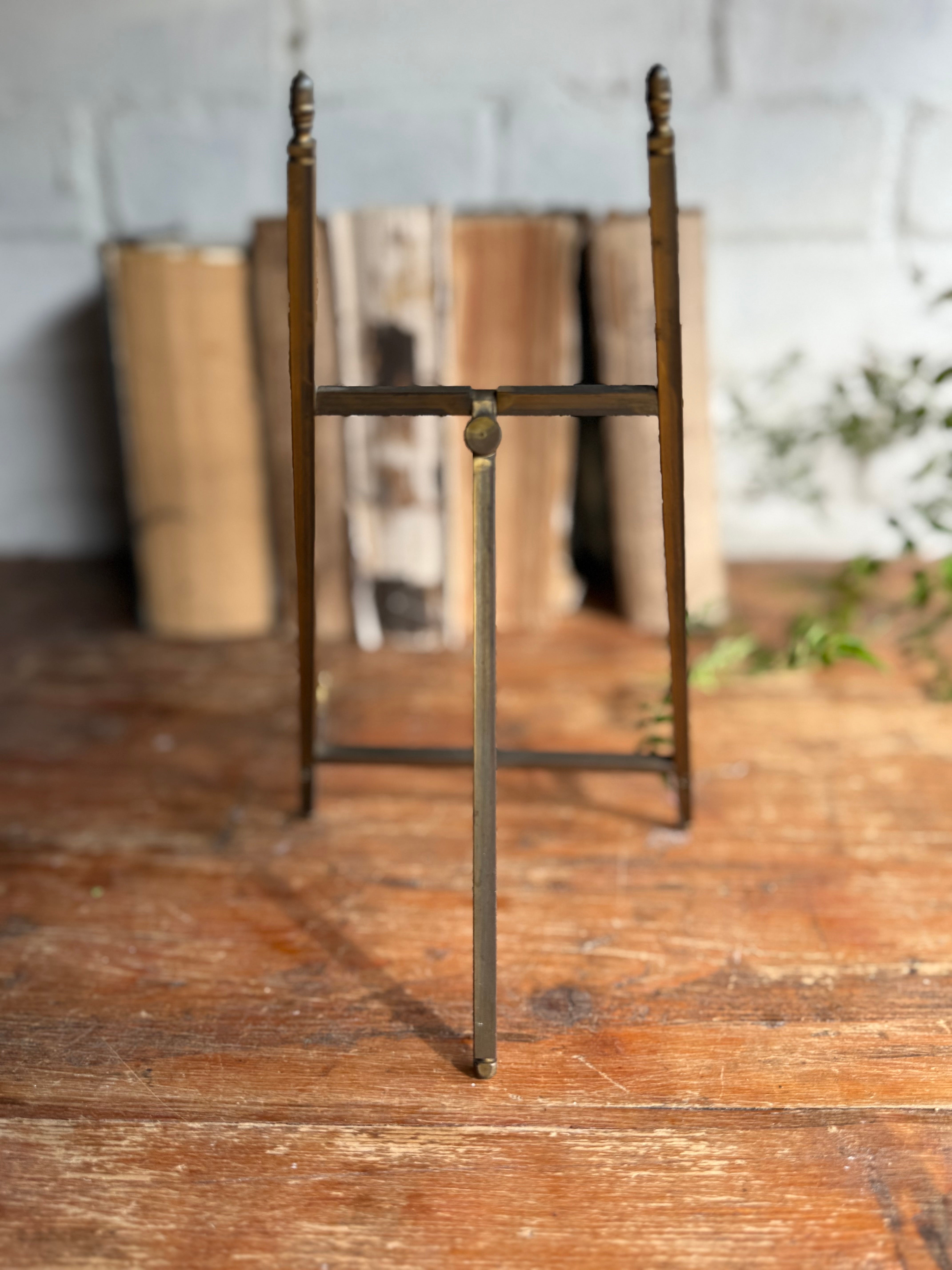 Small Brass Easel