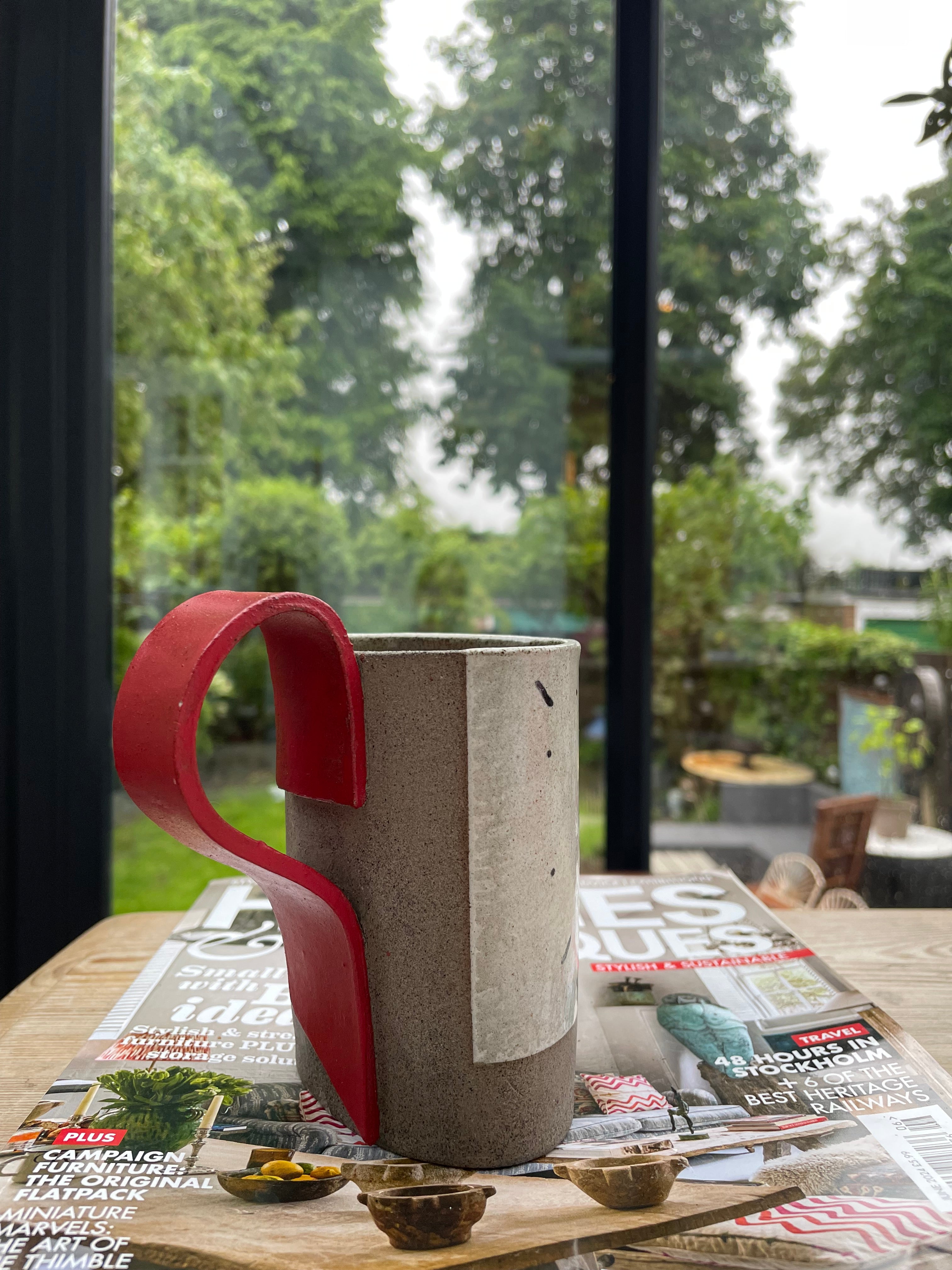 Studio Pottery Art Vase/Mug